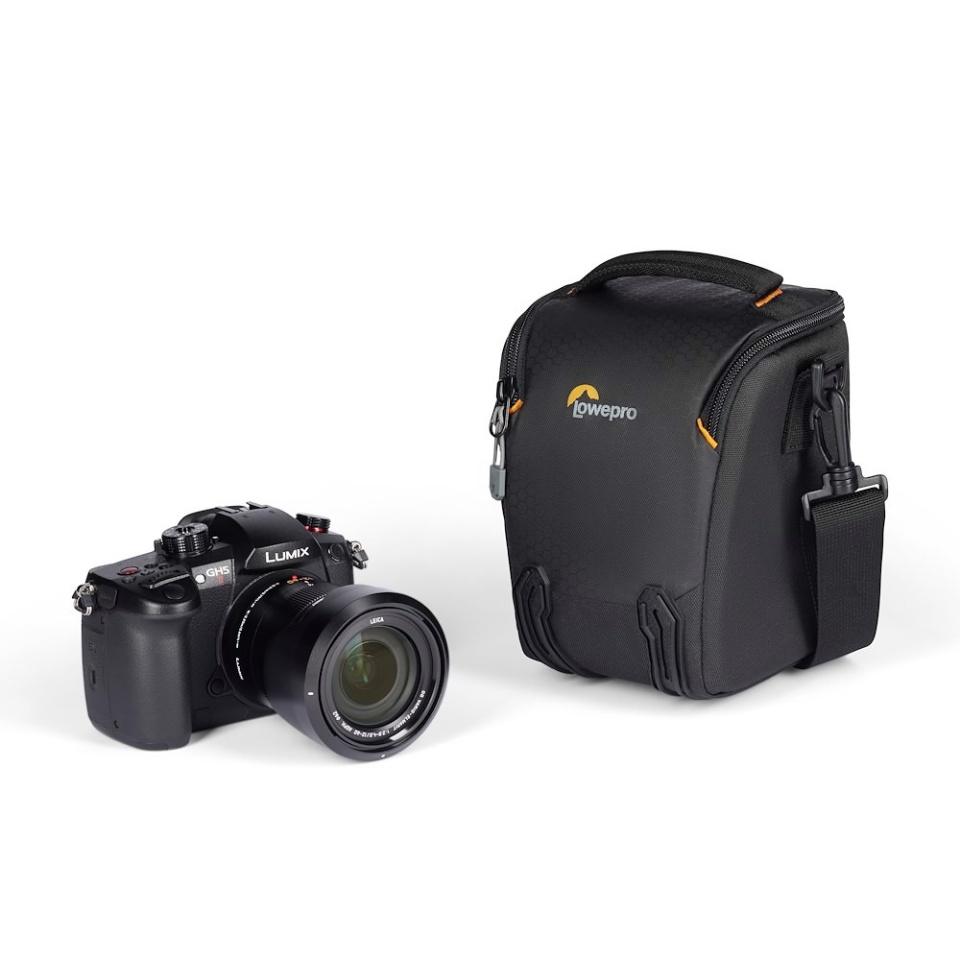 Lowepro Adventura TLZ30 III DSLR Camera Shoulder Bag - Compact & Lightweight Top Loading Design (Black) - Perfect for Travel, Hiking & Everyday Photography