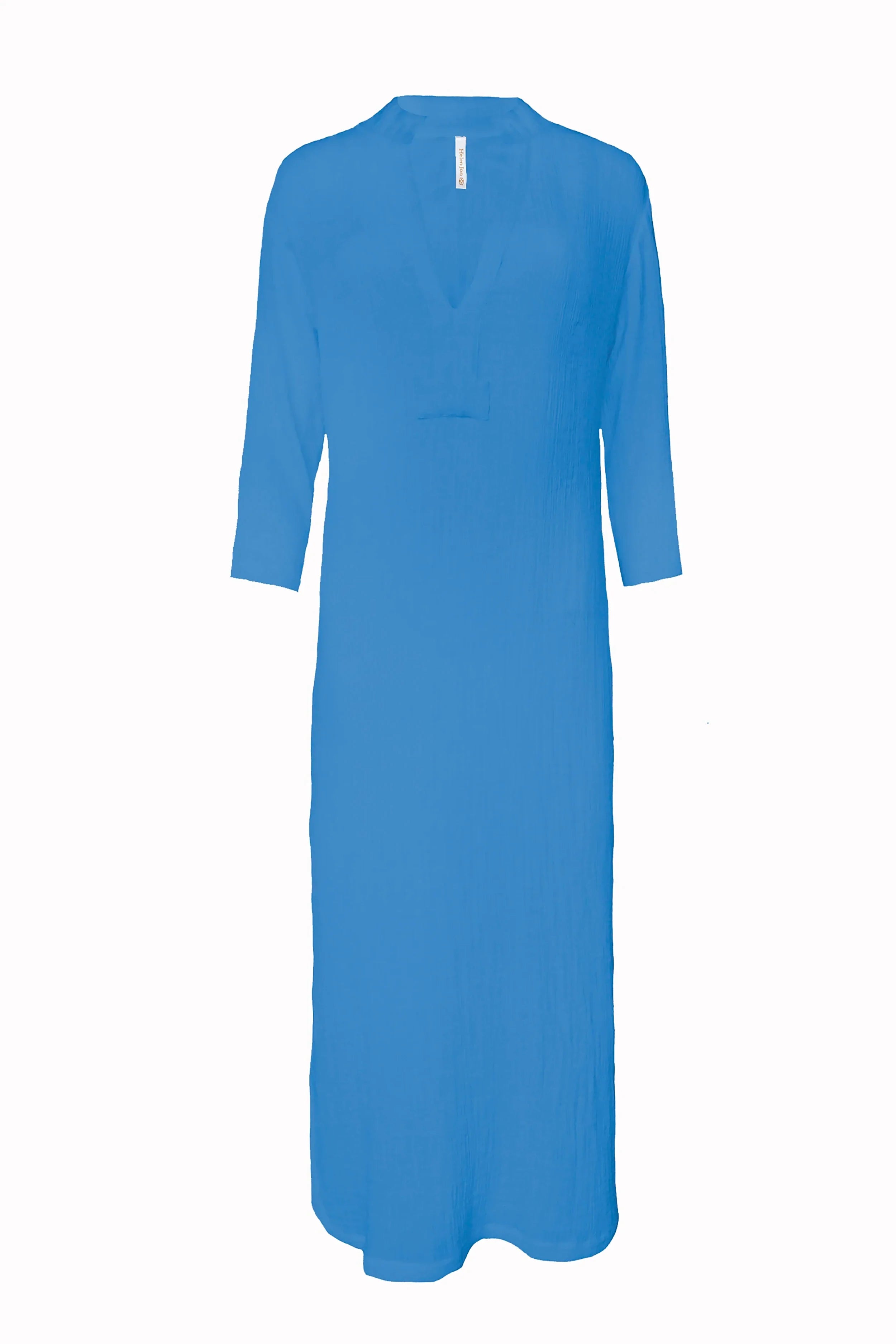 Brigid Tunic Top - Light Periwinkle Blue Women's Casual Shirt | Perfect for Work, Date Night & Everyday Wear
