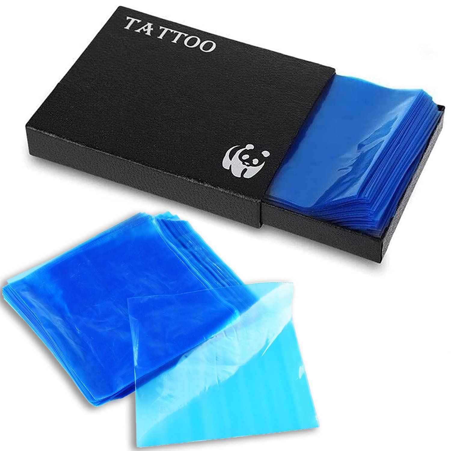 Yangna 200Pcs Disposable Blue Plastic Machine Covers - Protective Sleeves for Equipment & Machinery | Perfect for Industrial, Medical & Food Processing Use