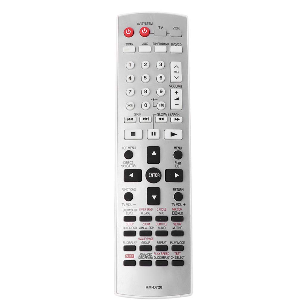 Universal TV Remote Control Compatible with EUR7722X10 DVD & Smart TVs - Replacement for Home Theater Systems by Keaiduoa | Perfect for Living Room, Bedroom & Entertainment Centers