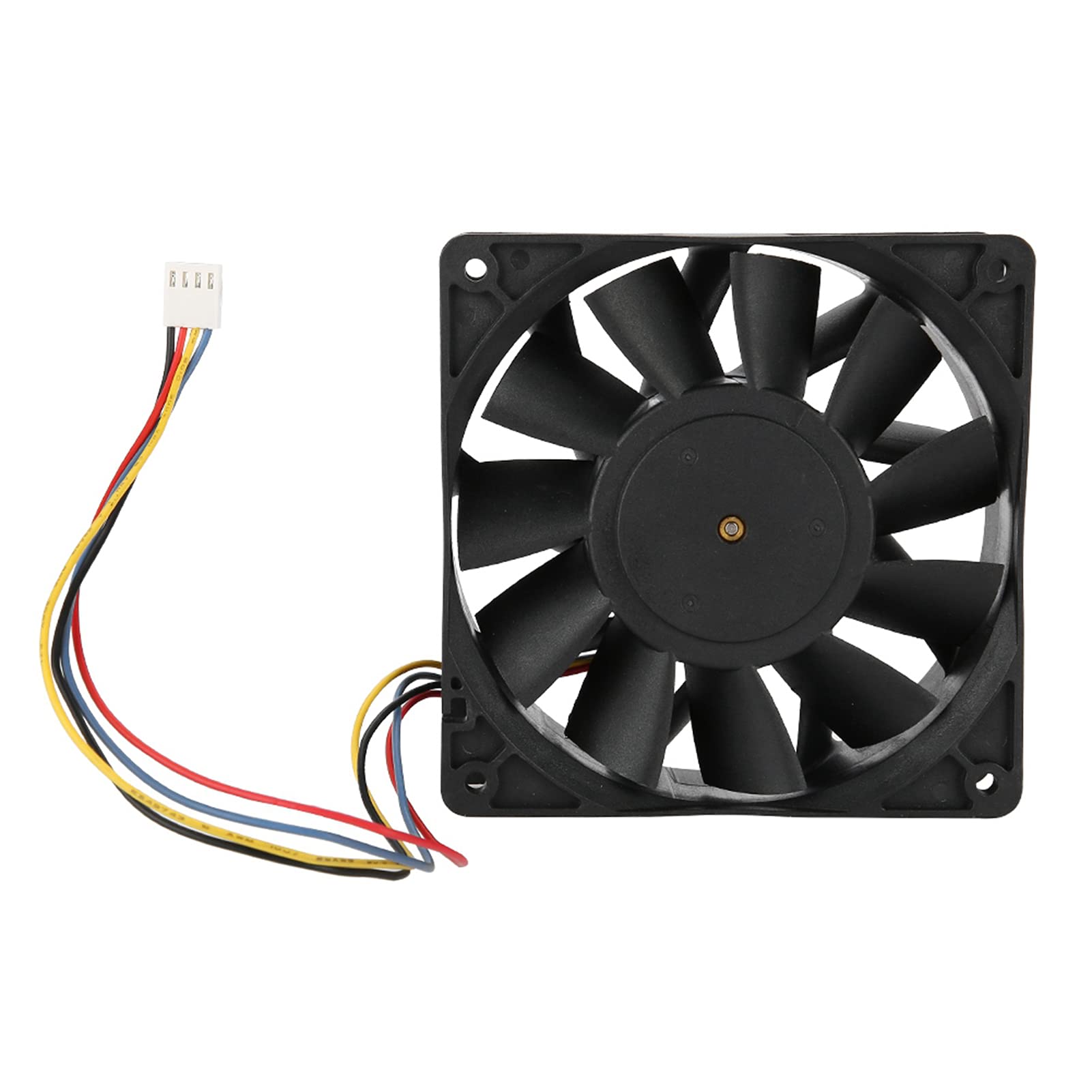 High-Performance 190.30CFM 4-Pin Cooling Fan for Mining - 4000RPM Fast Heat Dissipation, Dual Ball Bearing, Ultra-Quiet Operation - Perfect for Computer Mining, Crypto Mining Rigs, and High-Temperature PC Cooling Systems
