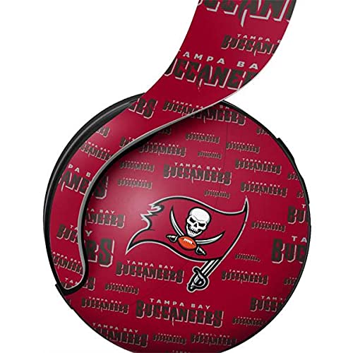 Officially Licensed NFL Tampa Bay Buccaneers Grey Blast Gaming Skin Decal for PS5 Pulse 3D Wireless Headset - Custom Protective Cover for Enhanced Gaming Experience