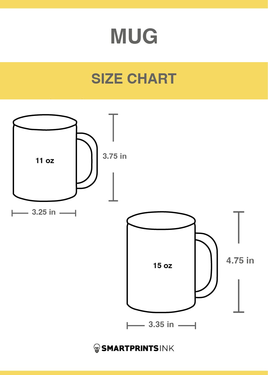 Smartprints Messy Bun Mug - Unisex Coffee Cup for Work & Home