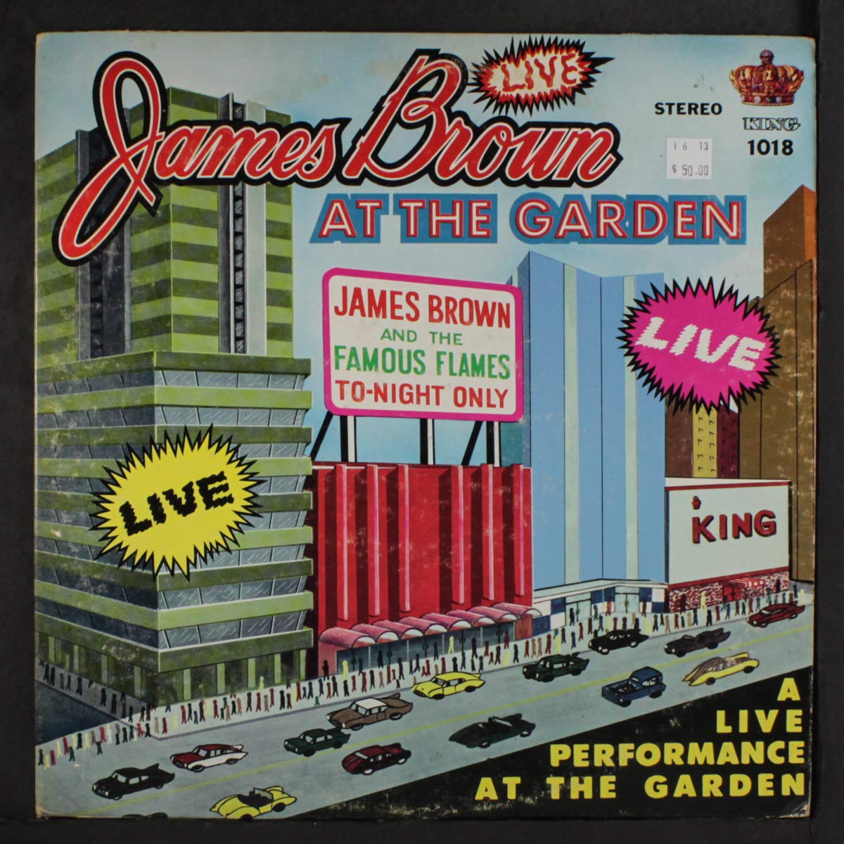 James Brown: Live Performance at Madison Square Garden - Legendary Soul & Funk Concert for Music Lovers & Collectors - Perfect for Home Entertainment & Music History Enthusiasts