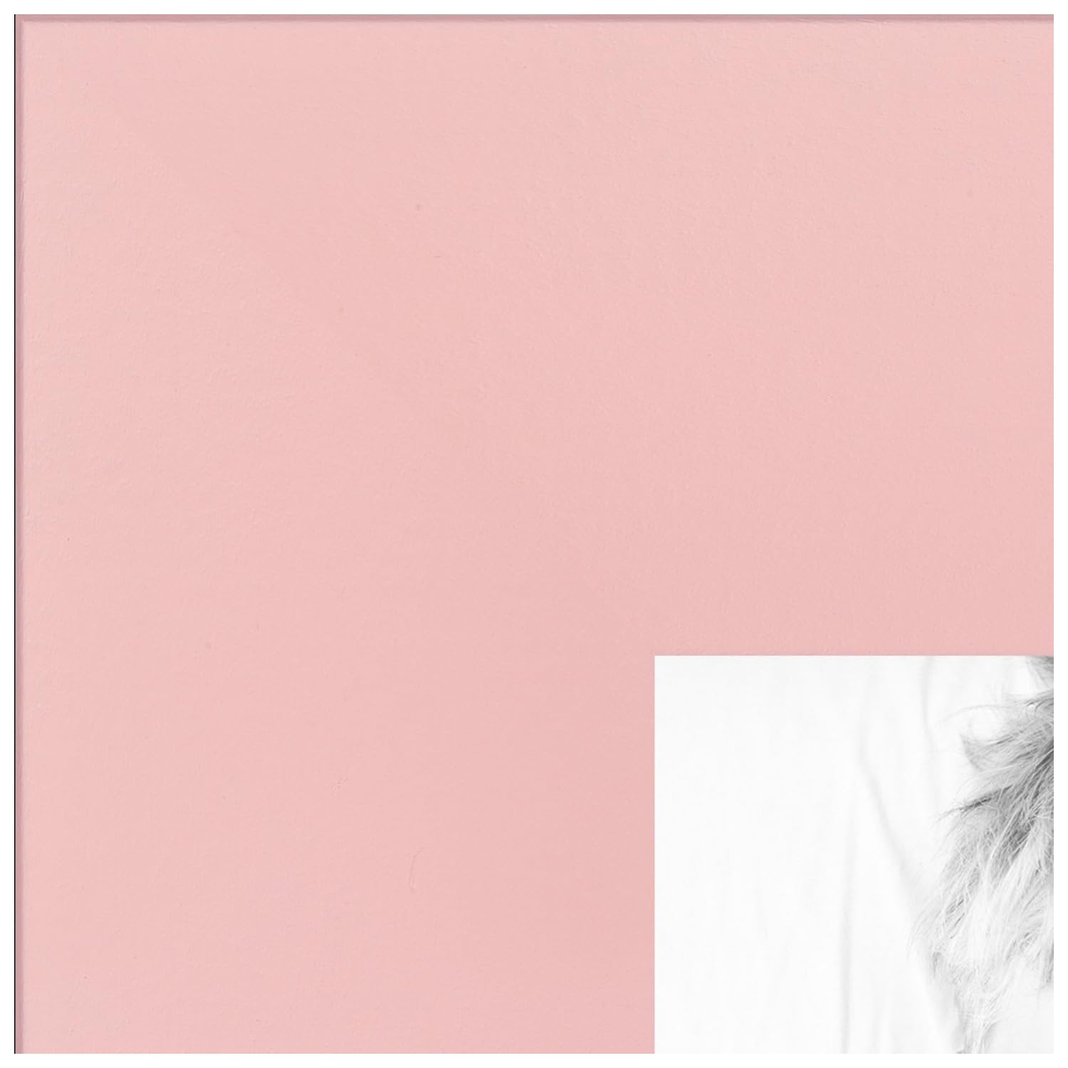 ArtToFrames 12x45 Inch Pink Wood Picture Frame - 1.38 Inch Custom Poster Frame for Art & Photos with Economy Acrylic - Perfect for Wall Decor, Living Room, Bedroom & Office Display