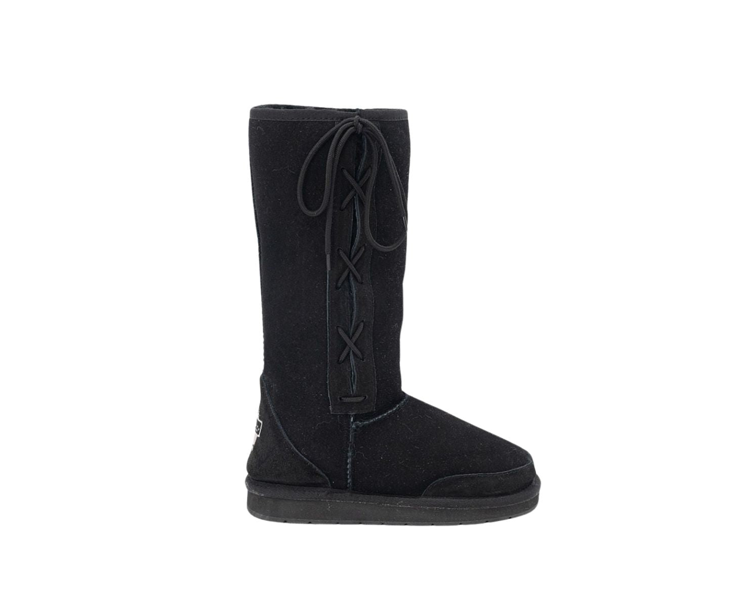 Classic Long Laced UGG Boots for Women - Genuine Sheepskin Winter Boots with Fur Lining | Cozy & Warm Snow Boots for Cold Weather, Outdoor Activities, and Casual Wear