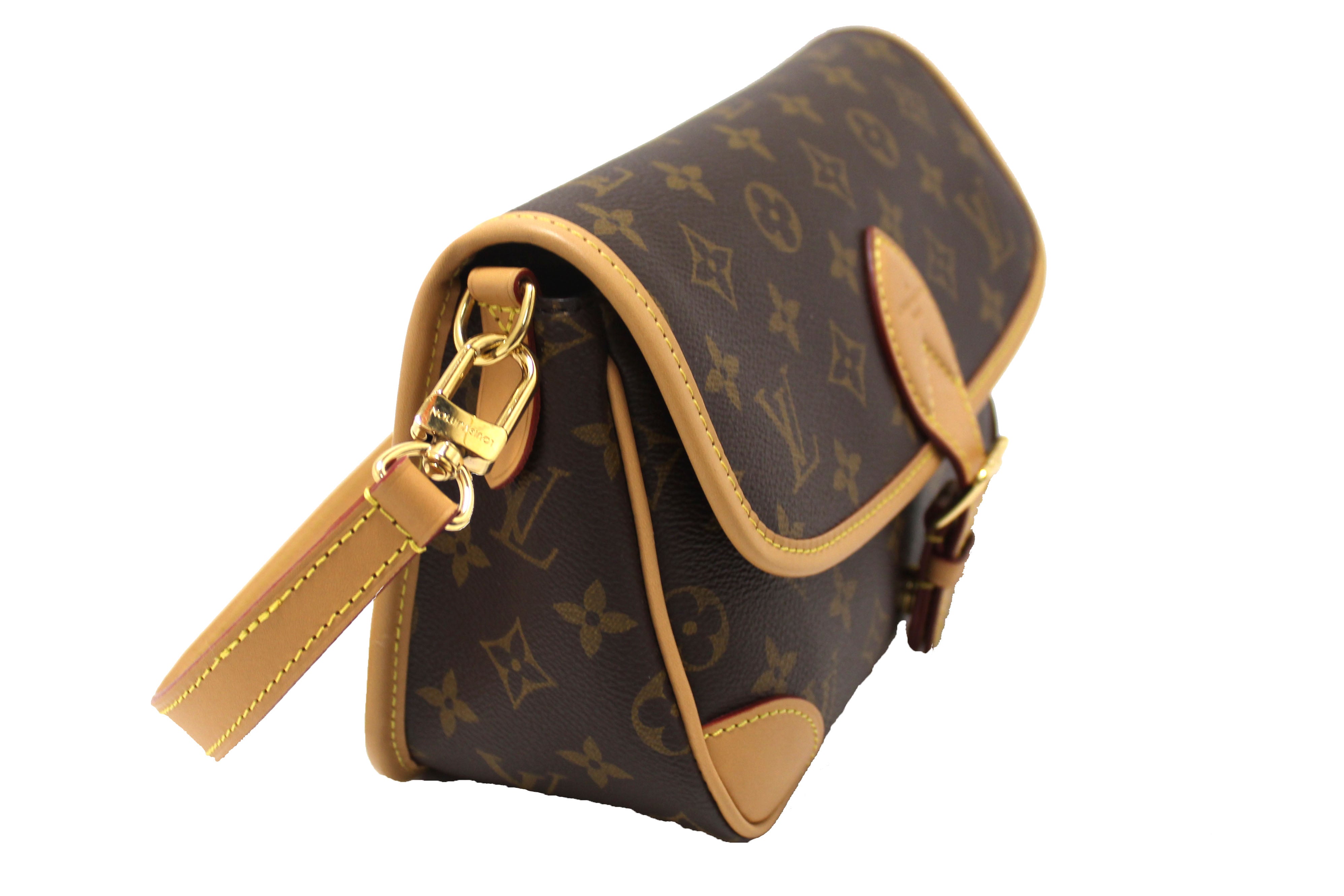 Authentic Louis Vuitton Classic Monogram Diana Shoulder Bag for Women | Luxury Designer Crossbody Purse | Perfect for Date Night, Office & Travel Accessories