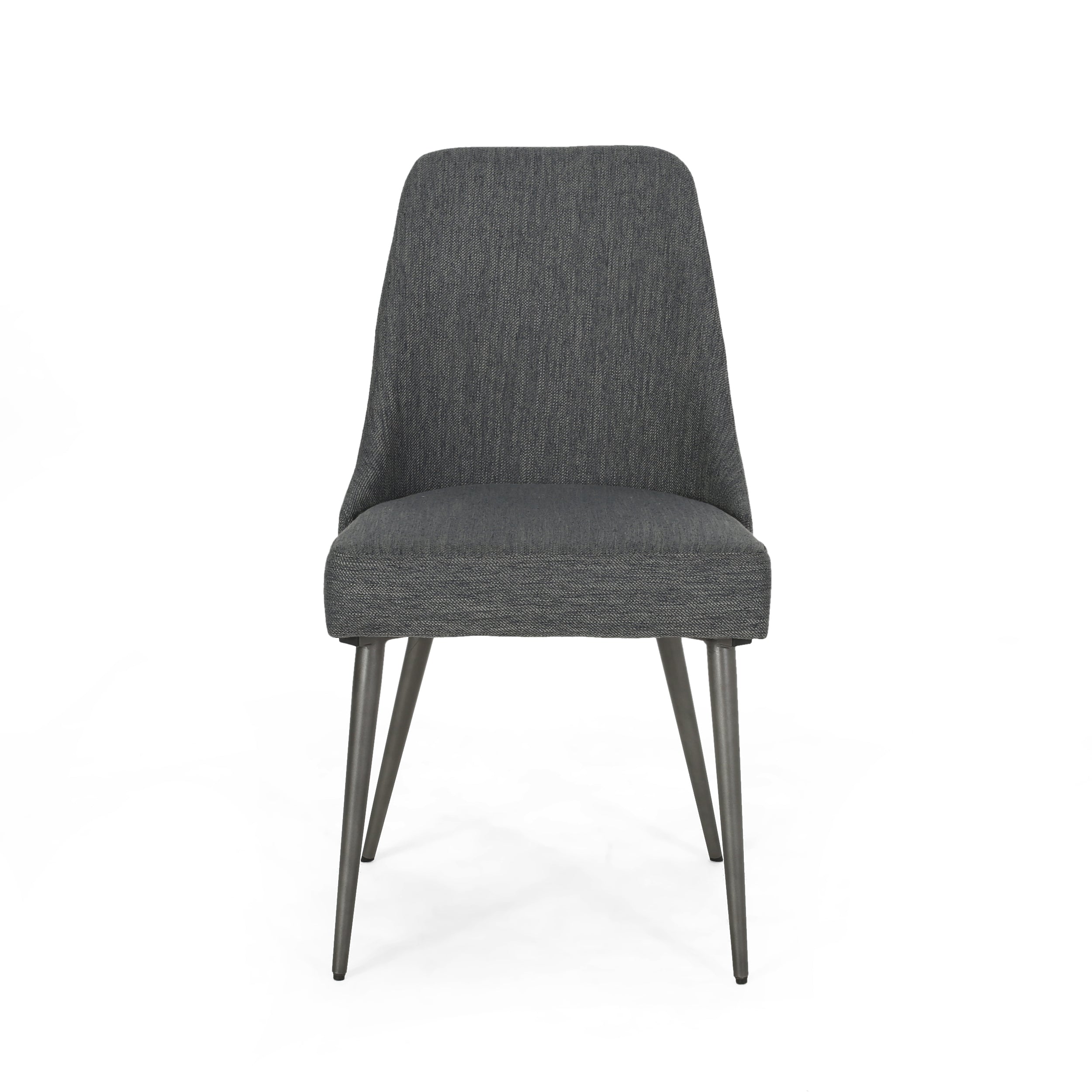 Modern Dining Chairs Set of 2 - Sturdy Wooden Kitchen Chairs with Padded Seats - Comfortable Home & Restaurant Furniture for Dining Room, Kitchen, Breakfast Nook & Cafe