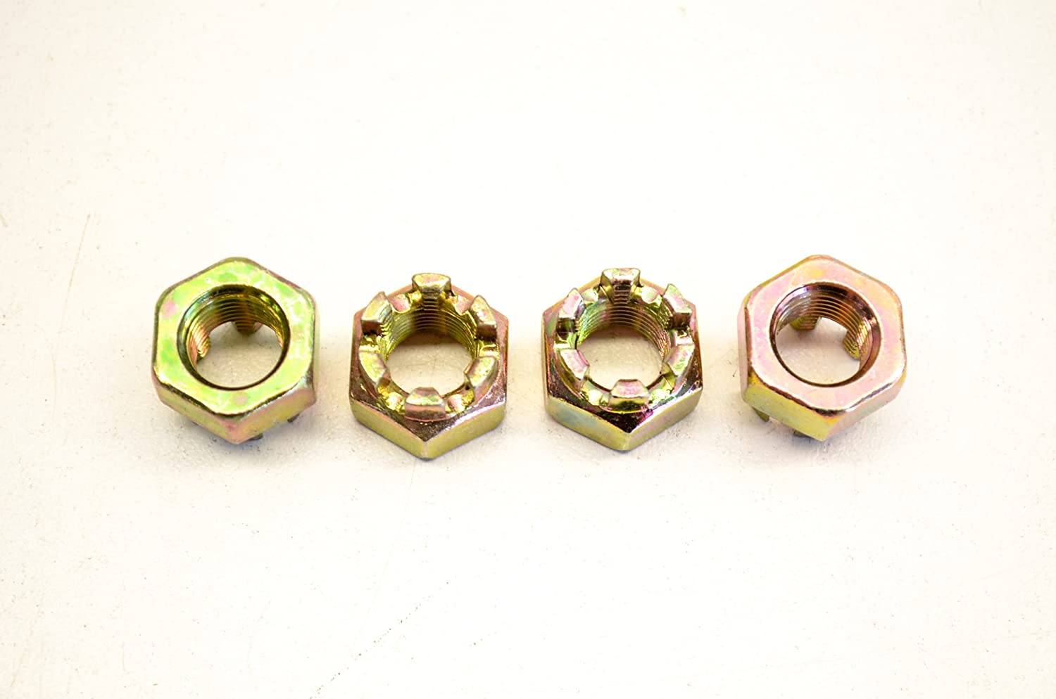 BRP Hex Castle Nut - High Strength Steel Lock Nut for Motorcycles, ATVs, and UTVs - Secure Wheel and Axle Fastening for Off-Road Adventures