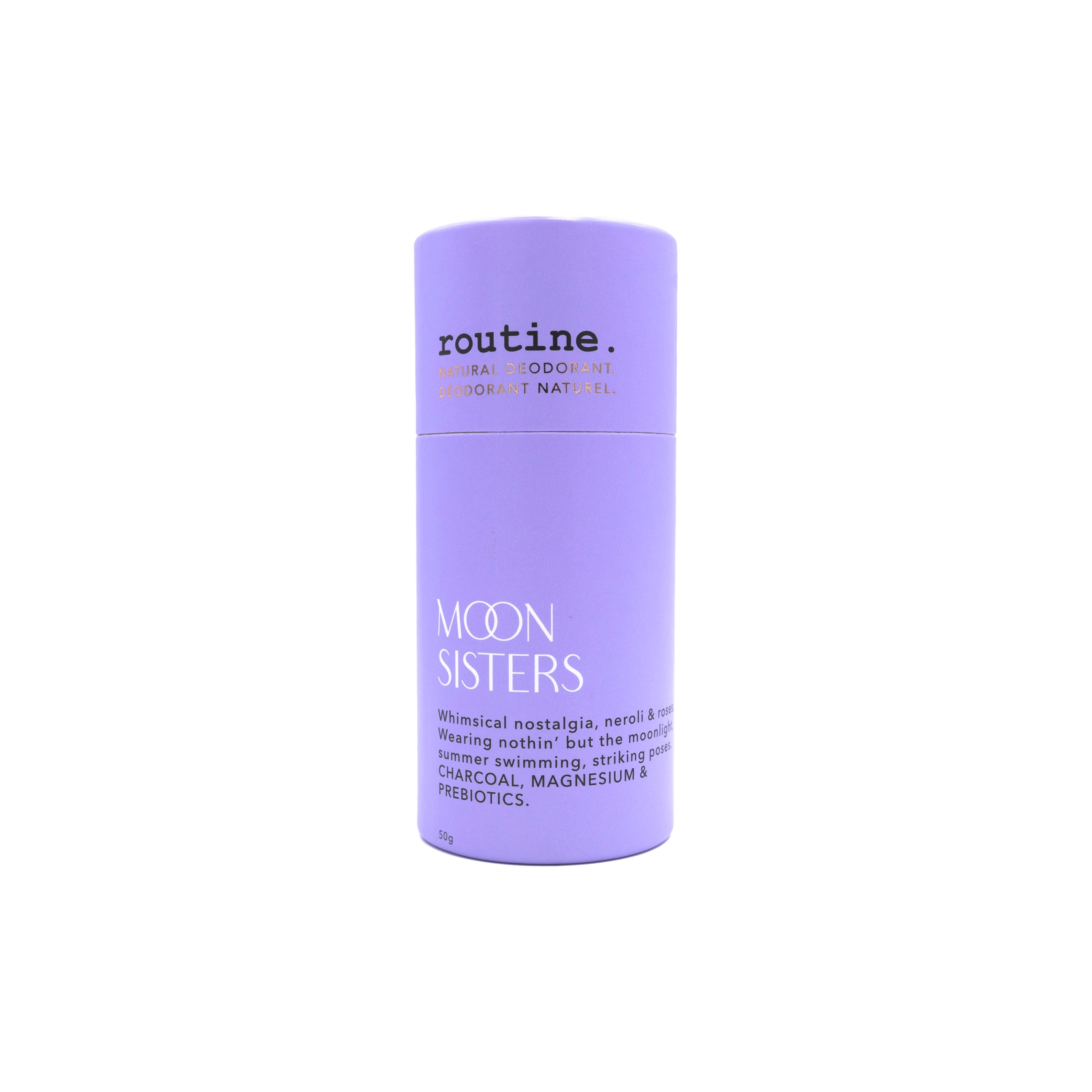 Routine Natural Deodorant Stick - Aluminum-Free, Vegan & Cruelty-Free for Sensitive Skin | Fresh All Day Protection for Workouts & Daily Use