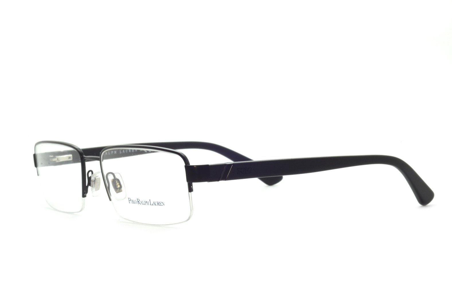 Polo PH1143 Matte Black Eyeglass Frames 9038-55 - Lightweight Acetate Glasses for Men & Women | Perfect for Office, Reading & Everyday Use