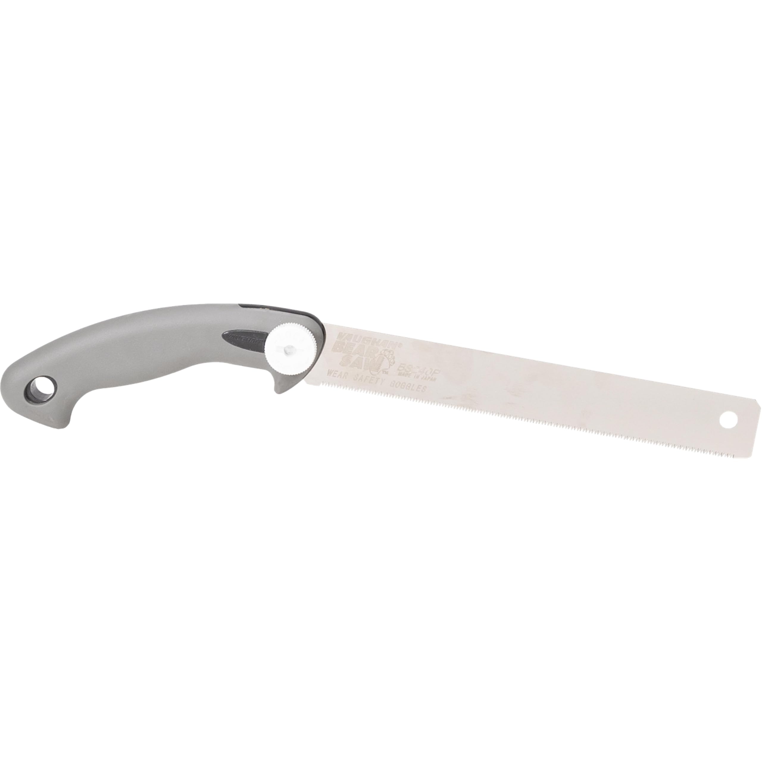 VAUGHAN Bear Saw BS240P - Tri-Edge Teeth Hand Saw with Interchangeable Blade (VN56950) - Perfect for Woodworking, Carpentry, and DIY Home Projects