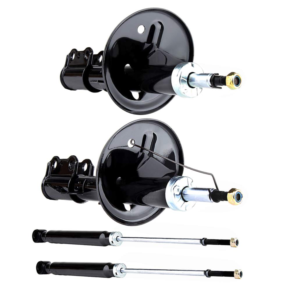 Toyota Sienna Front & Rear Shock Absorbers (2004-2006) - 4pc Set Replacement Struts for Smooth Ride - Perfect for City Driving, Highway Commuting & Family Road Trips