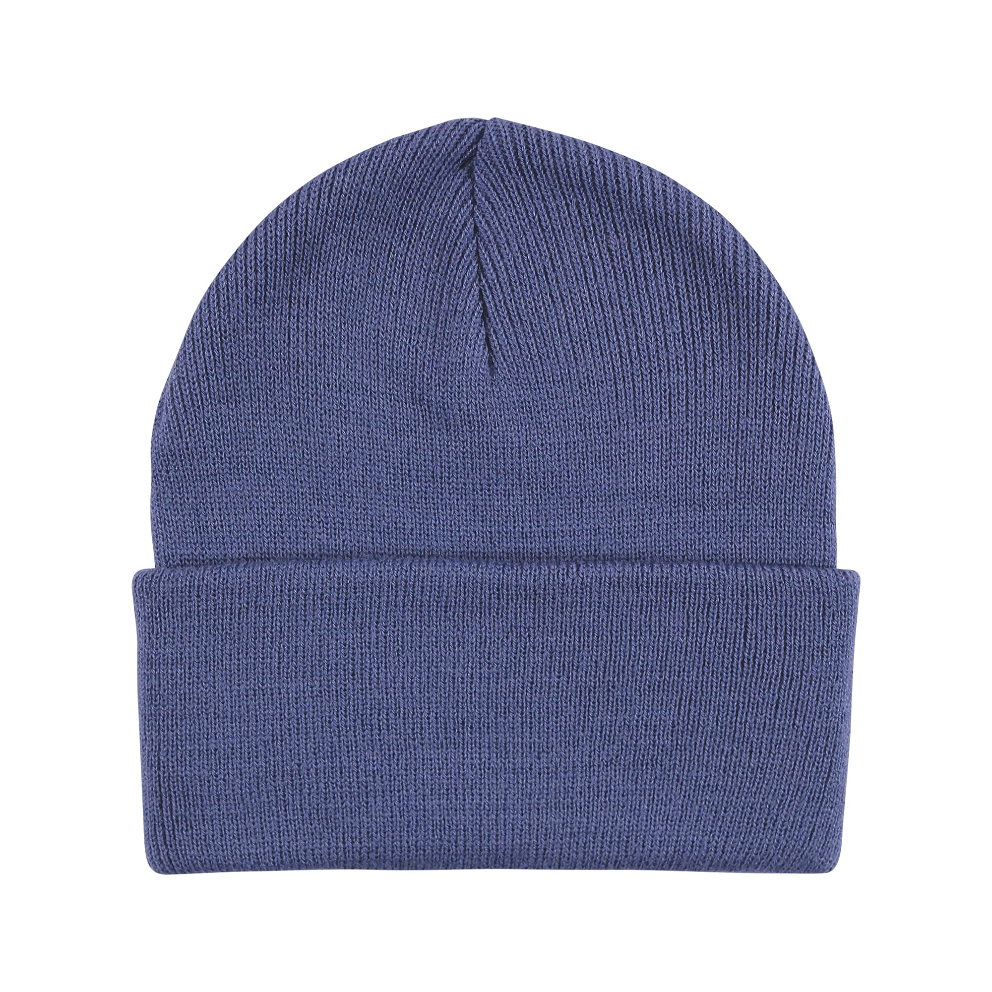 Hudson Baby Knit Cuffed Beanie 3pk - Soft & Warm for Newborns