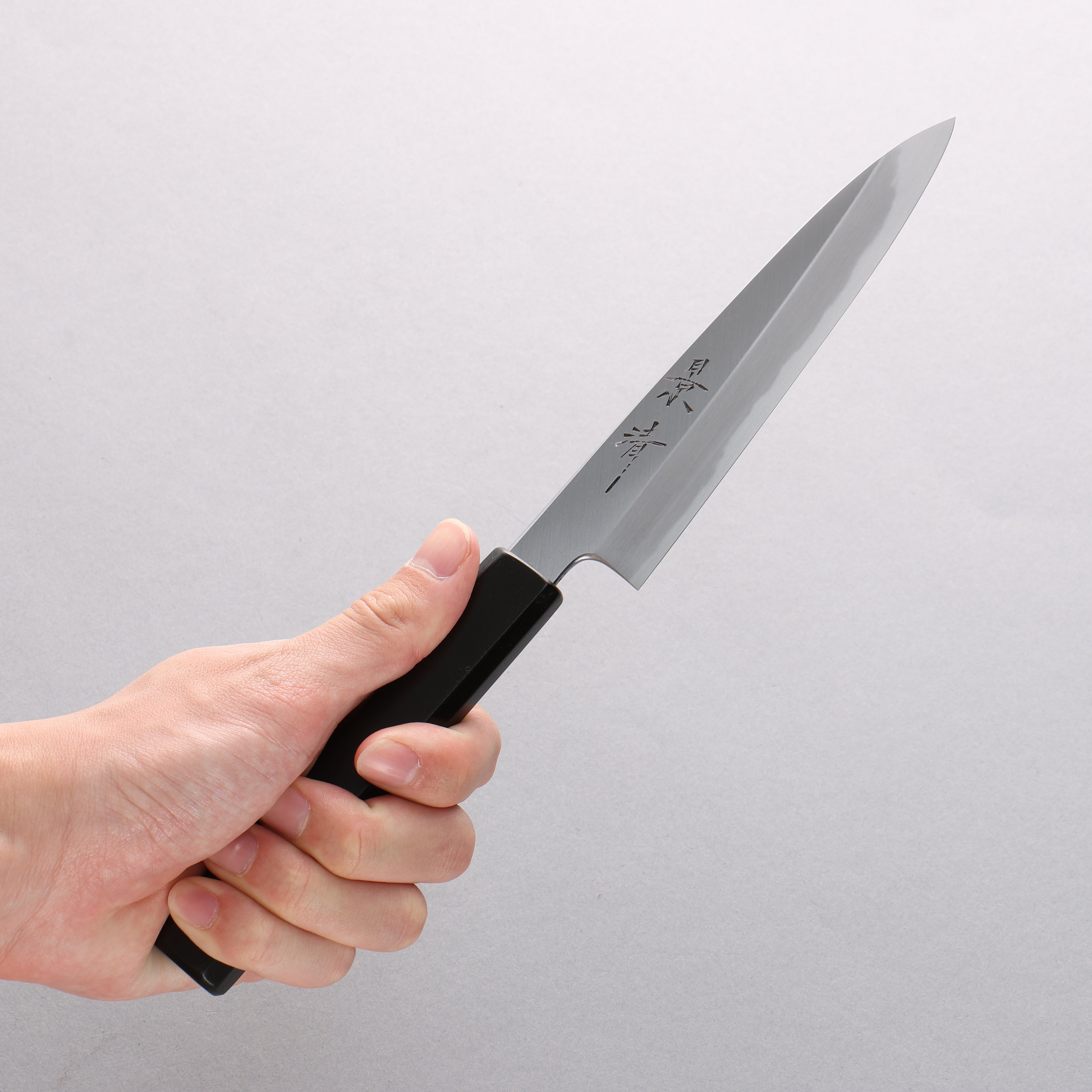 Kagekiyo White Steel Petty Utility Knife 150mm - Japanese Chef Knife with Magnolia Lacquered Handle - Perfect for Slicing, Peeling & Precision Kitchen Tasks