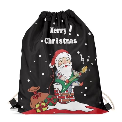 Merry Christmas Santa Claus Guitar