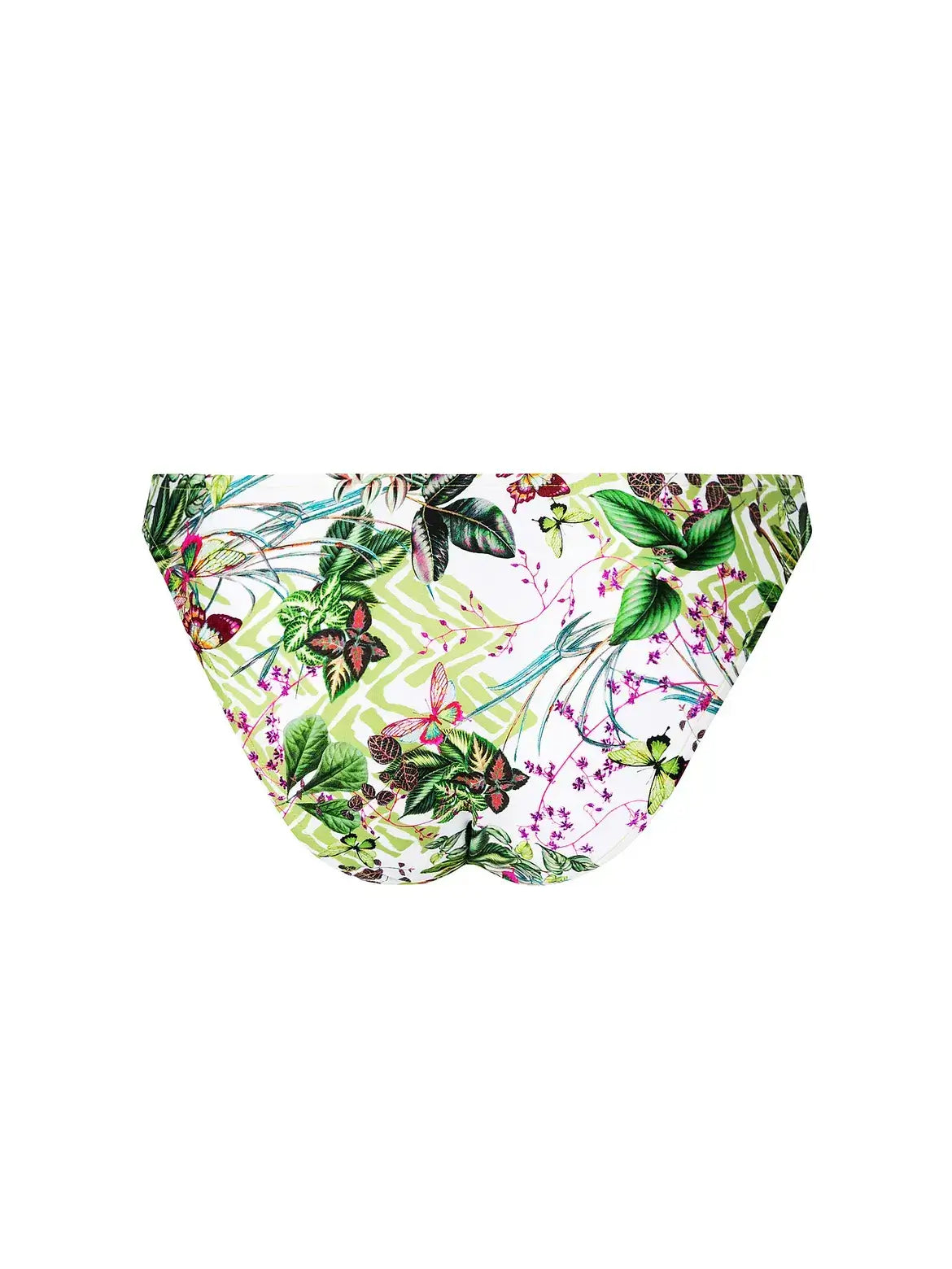 **Envolee Tropicale Bikini Set - Women's Floral Print Swimwear Two-Piece, High Waisted Bottom & Triangle Top - Perfect for Beach Vacation, Pool Party & Summer Getaways**