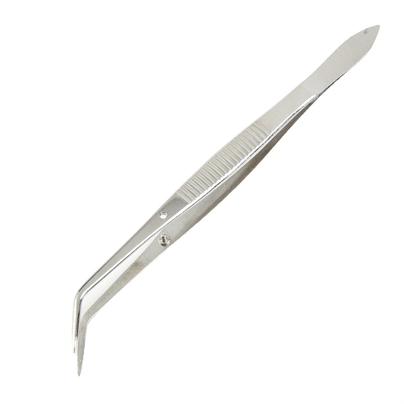 Professional Hair Removal Tweezers - Stainless Steel Slanted & Straight Tweezers for Eyebrows, Splinters, and Ingrown Hairs | Precision Grip for Beauty Salon, Home Use, First Aid Kit, and DIY Crafts