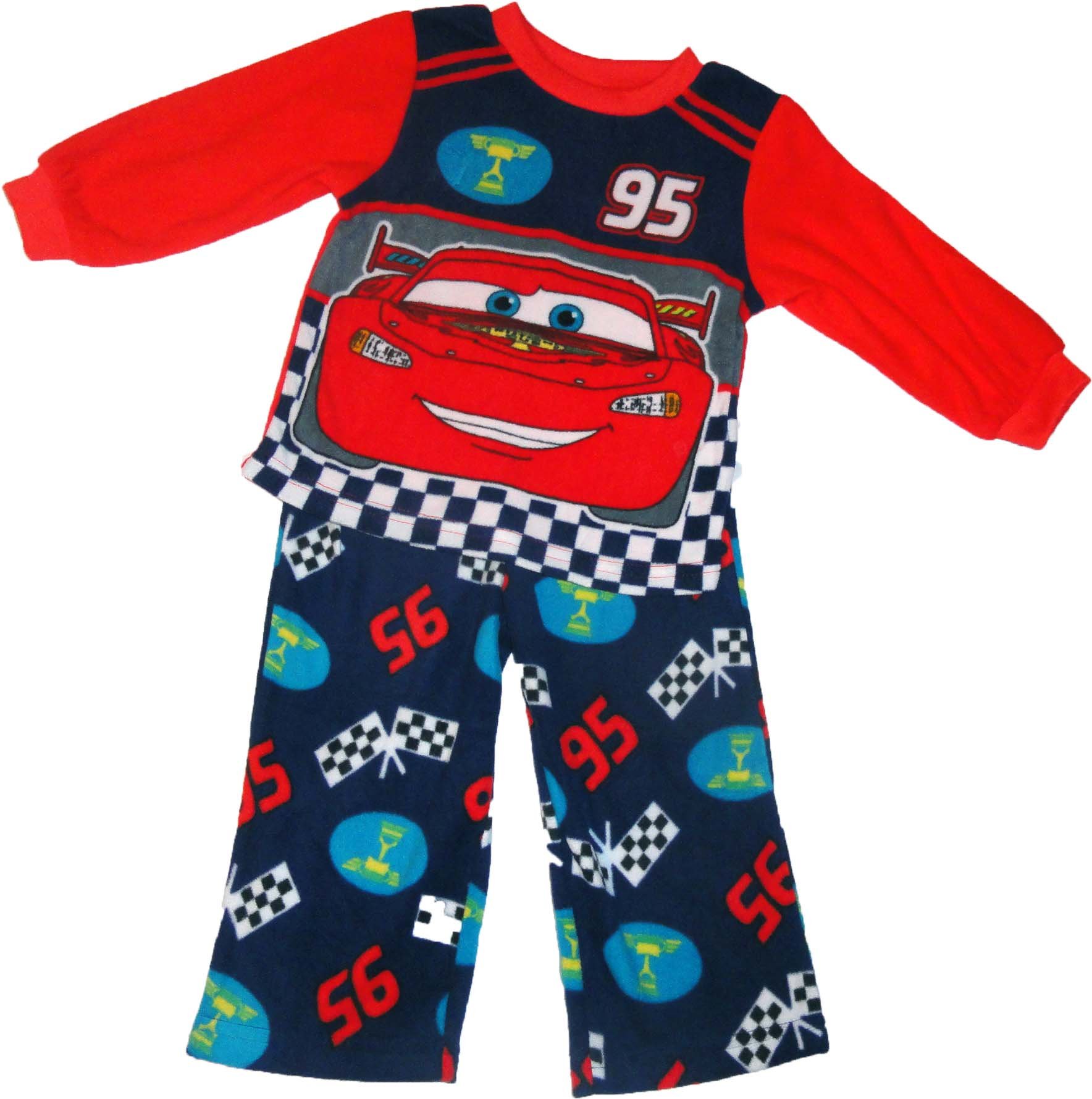 Disney Cars Toddler Boys Pajama Set - Soft Cotton Sleepwear Pants for 2-5 Year Olds - Perfect for Bedtime & Lounging