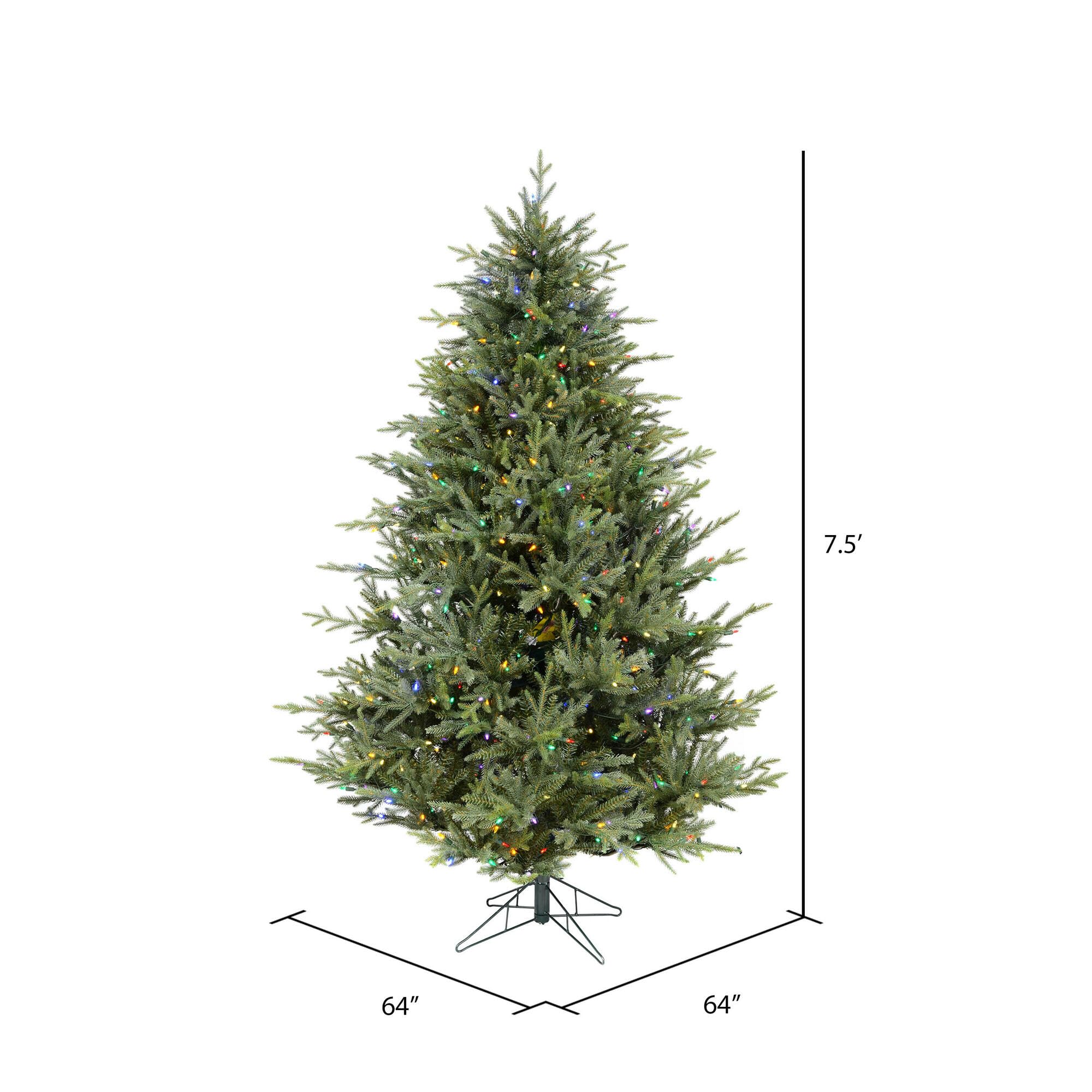 Vickerman 75' LED Christmas Tree with 750 Lights for Holiday Decor