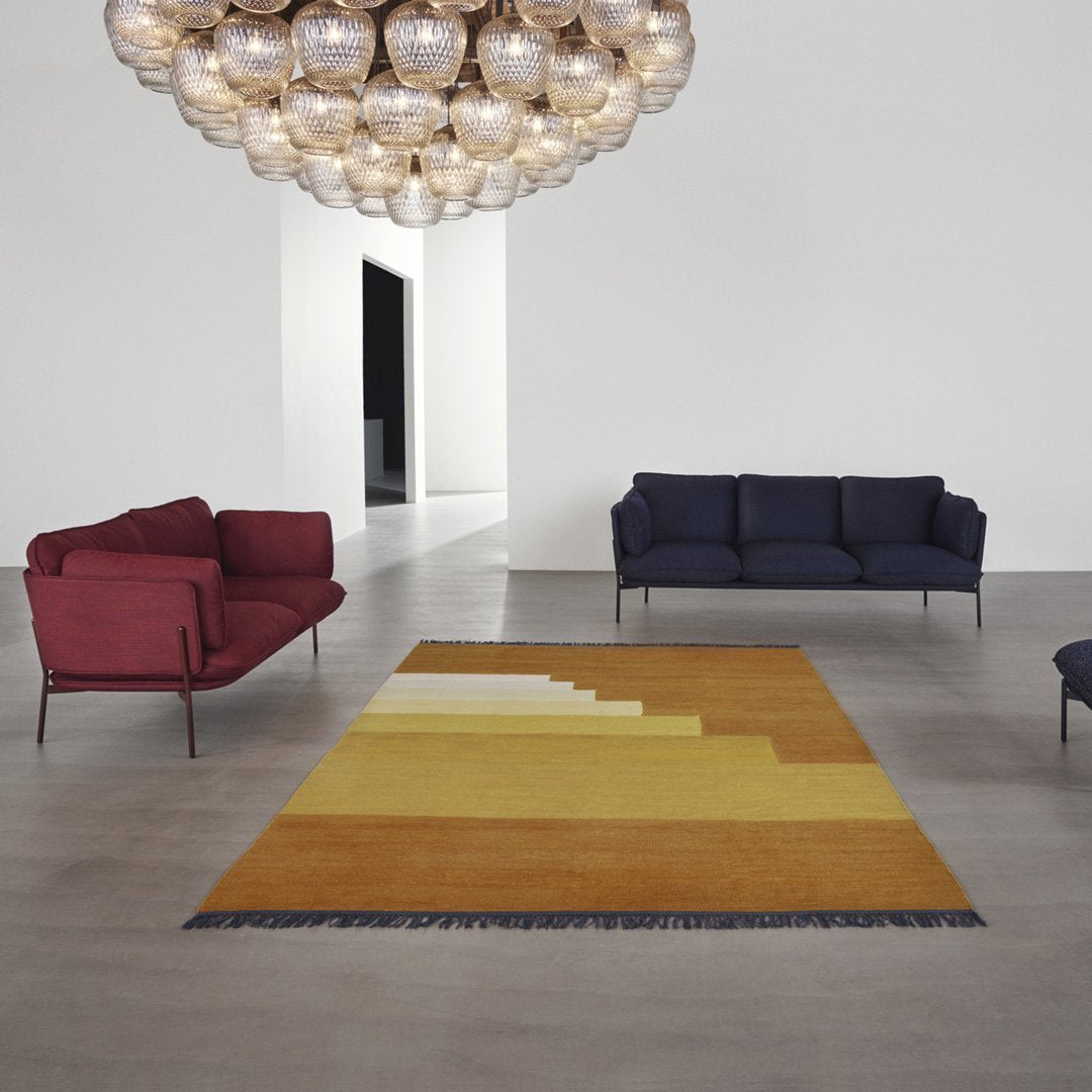 Cloud LN3.2 3-Seater Sofa - Modern Fabric Sectional Couch for Living Room, Lounge & Apartment - Comfortable Sofa for Family, Friends & Relaxing