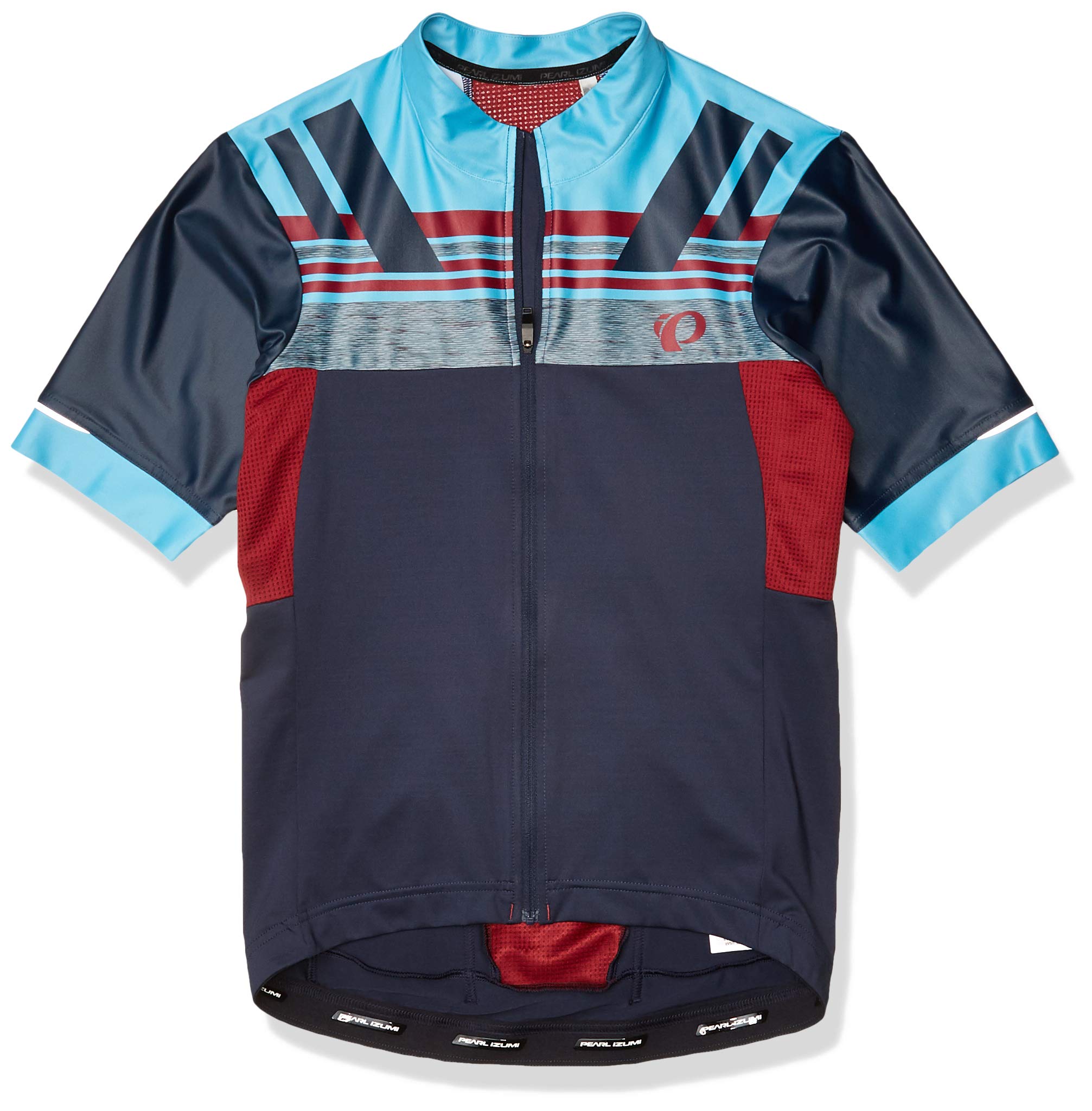 PEARL IZUMI Men's Pro Escape Cycling Jersey - Breathable Bike Shirt for Road & Mountain Biking - Comfortable Performance Cycling Top for Training & Racing