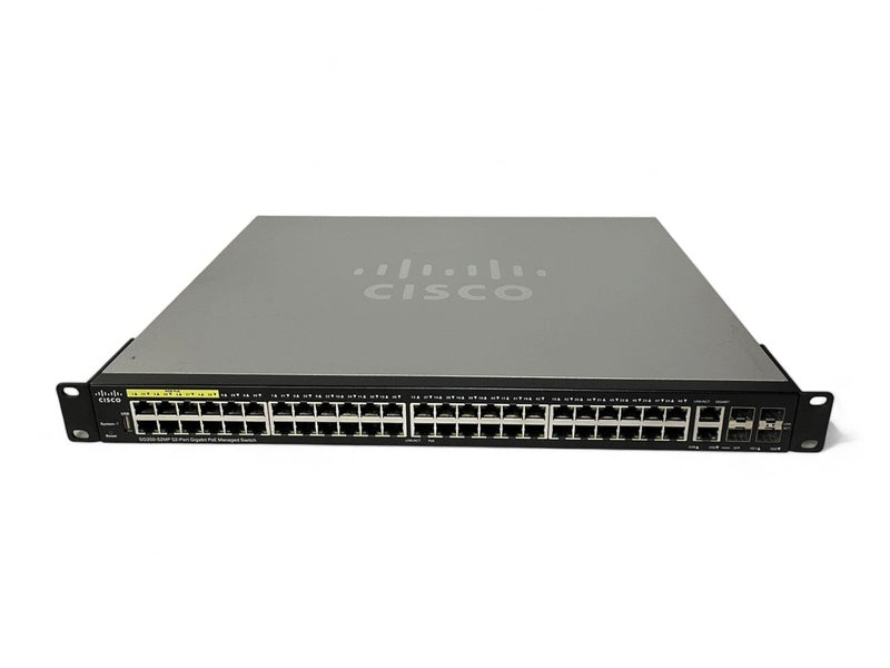 Refurbished Cisco SG350-52MP 48-Port Gigabit PoE+ Managed Switch with 740W Power Budget - Ideal for Business Networks, Office IT Infrastructure & Smart Home Deployment
