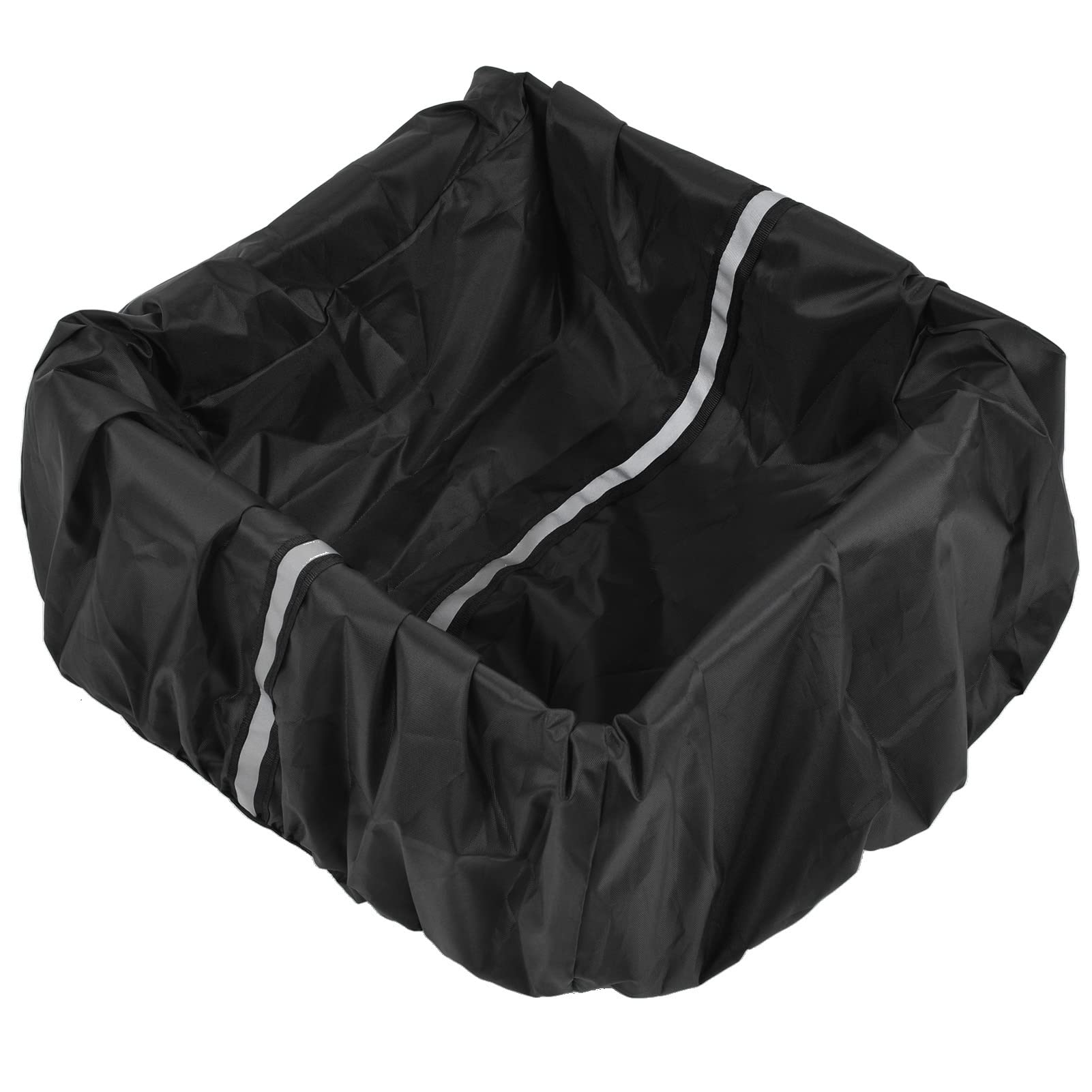 Waterproof Dog Bicycle Basket Liner - Universal EBike Front Basket Cover for Wire or Wicker Baskets (Fits 15.35x12.99x9.84in) - Rain Protection for Commuting & Outdoor Adventures
