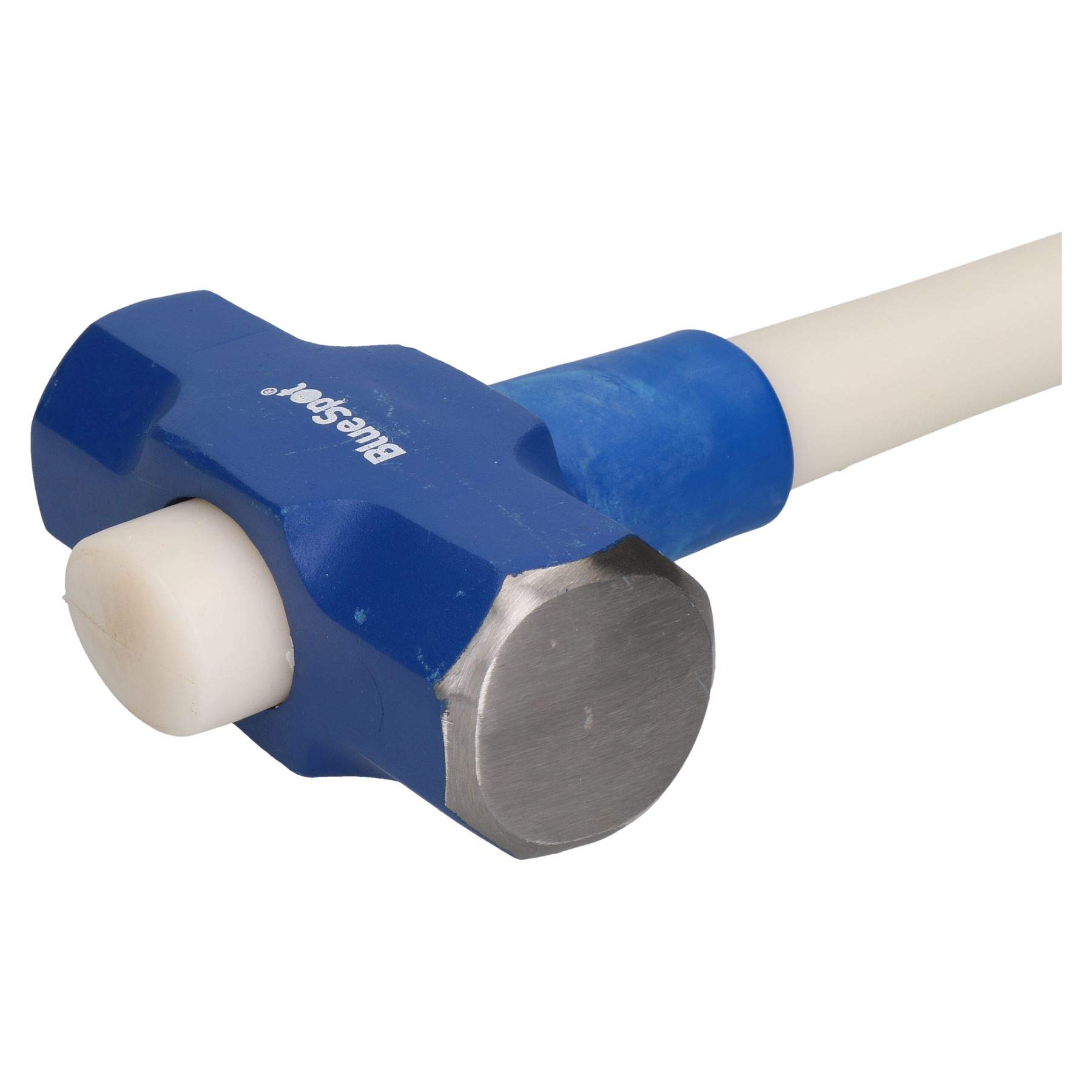 3.2Kg (7Lb) Fiberglass Sledge Hammer with TPR Grip - Heavy Duty Demolition Tool for Construction, Post Driving & Home Renovation Projects