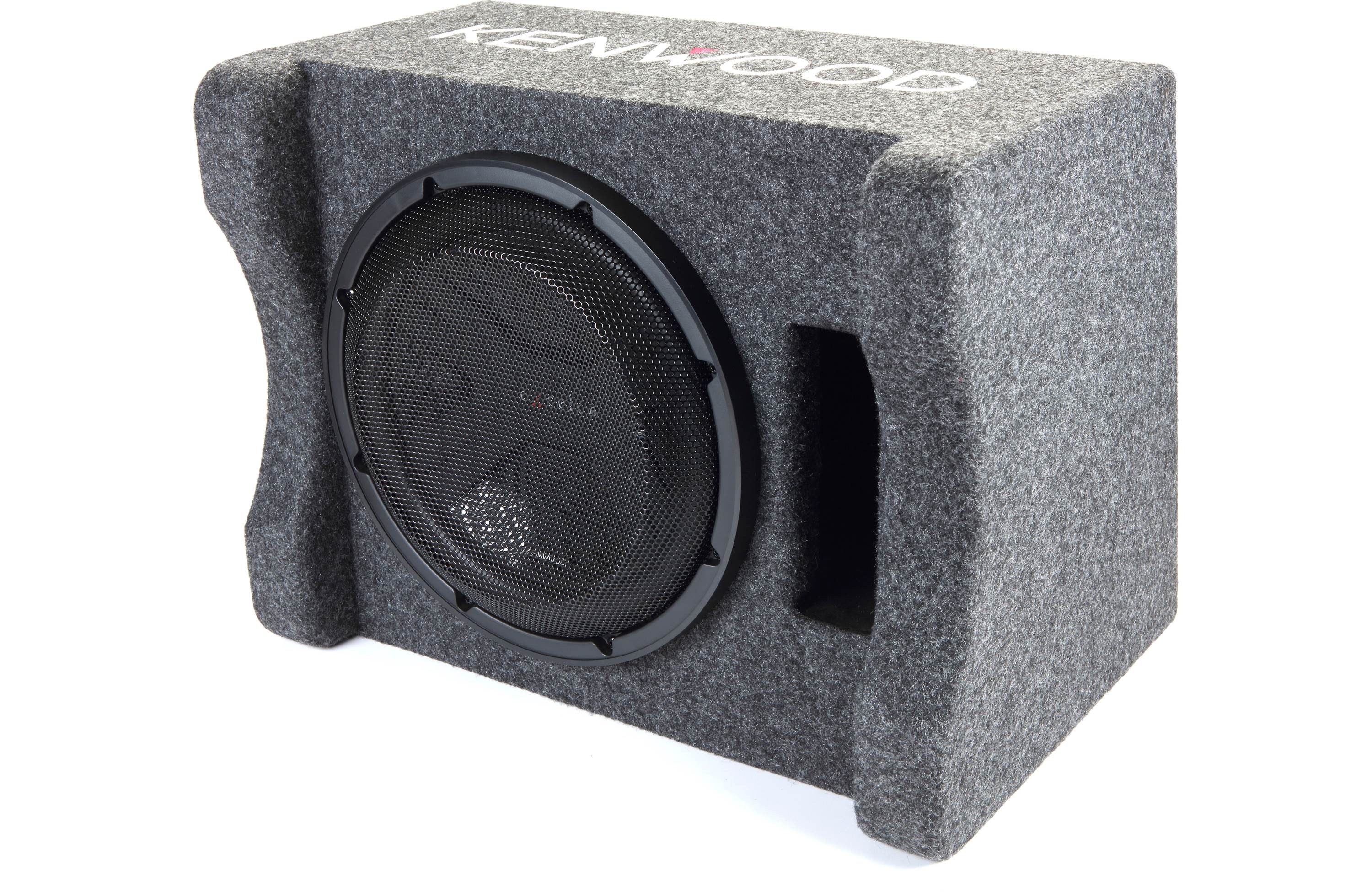 Kenwood Excelon P-XW1241S 12-Inch 1200W Preloaded Subwoofer Enclosure for Car Audio - Perfect for Trucks, SUVs and Custom Car Stereo Systems