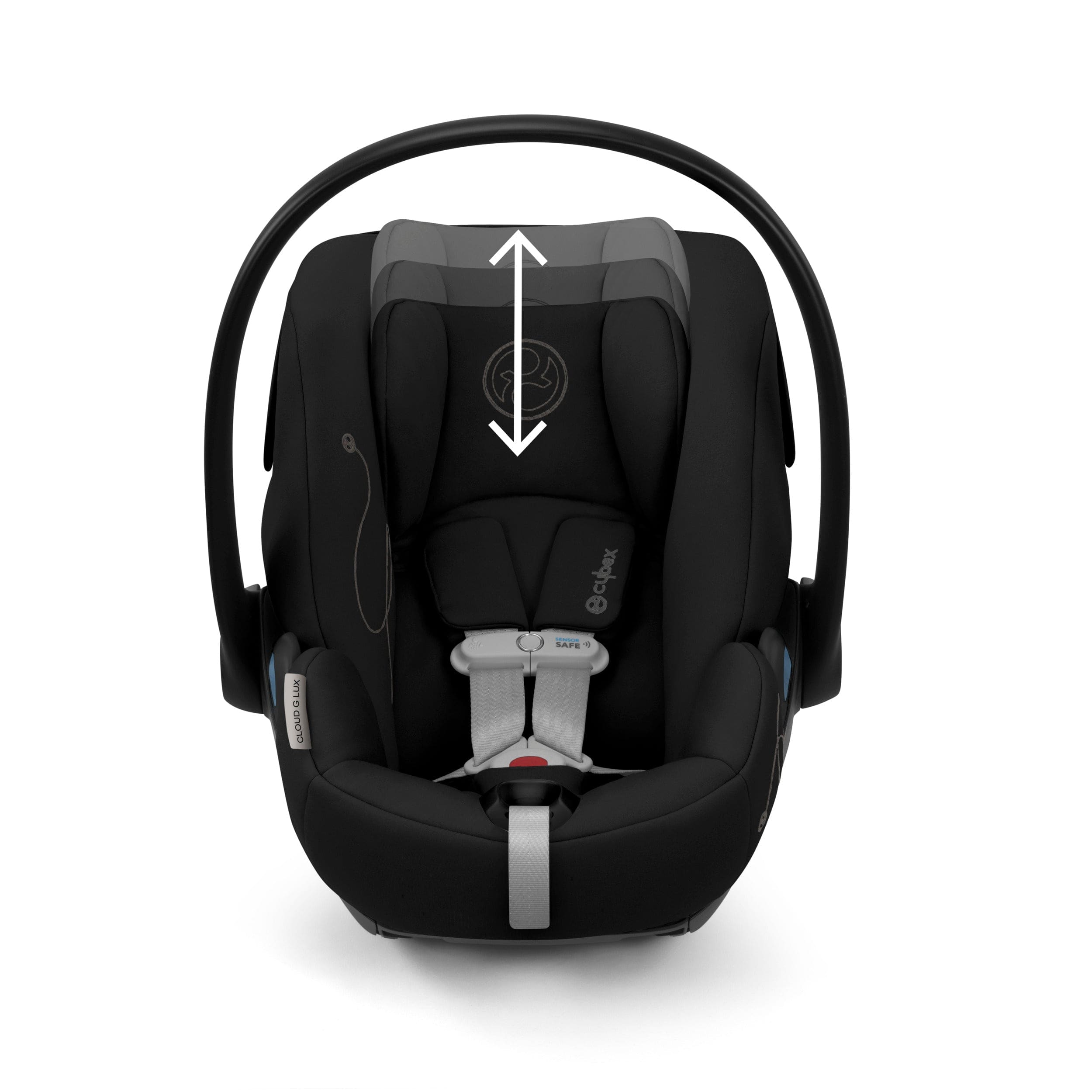 Cybex Cloud G Lux Comfort Extend Infant Car Seat - Premium Safety & Comfort for Newborns - Perfect for Travel, Shopping & Family Outings