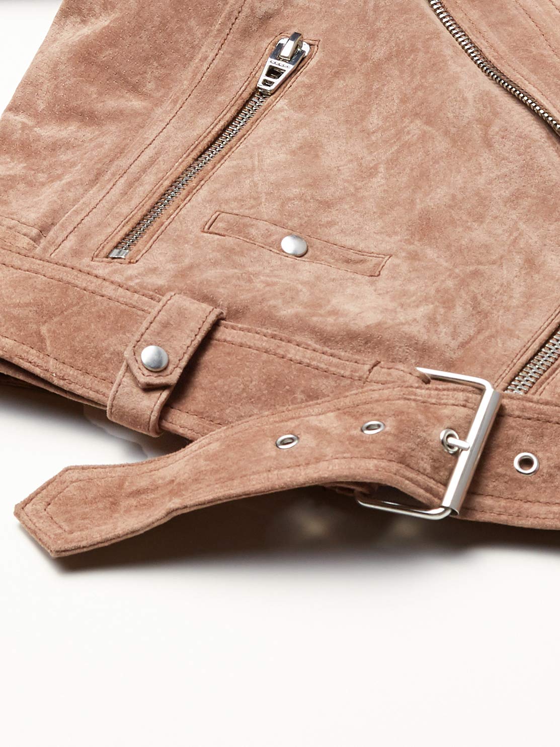 BLANKNYC Women's Suede Moto Jacket - Stylish Faux Leather Biker Jacket for Women | Perfect for Casual Outfits, Night Out & Fall Fashion