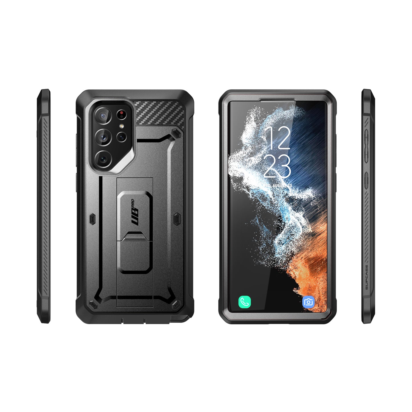 Samsung Galaxy S22 Ultra Unicorn Beetle Pro Case with Screen Protector - Heavy Duty Shockproof Cover for Maximum Protection | Perfect for Outdoor, Work & Travel