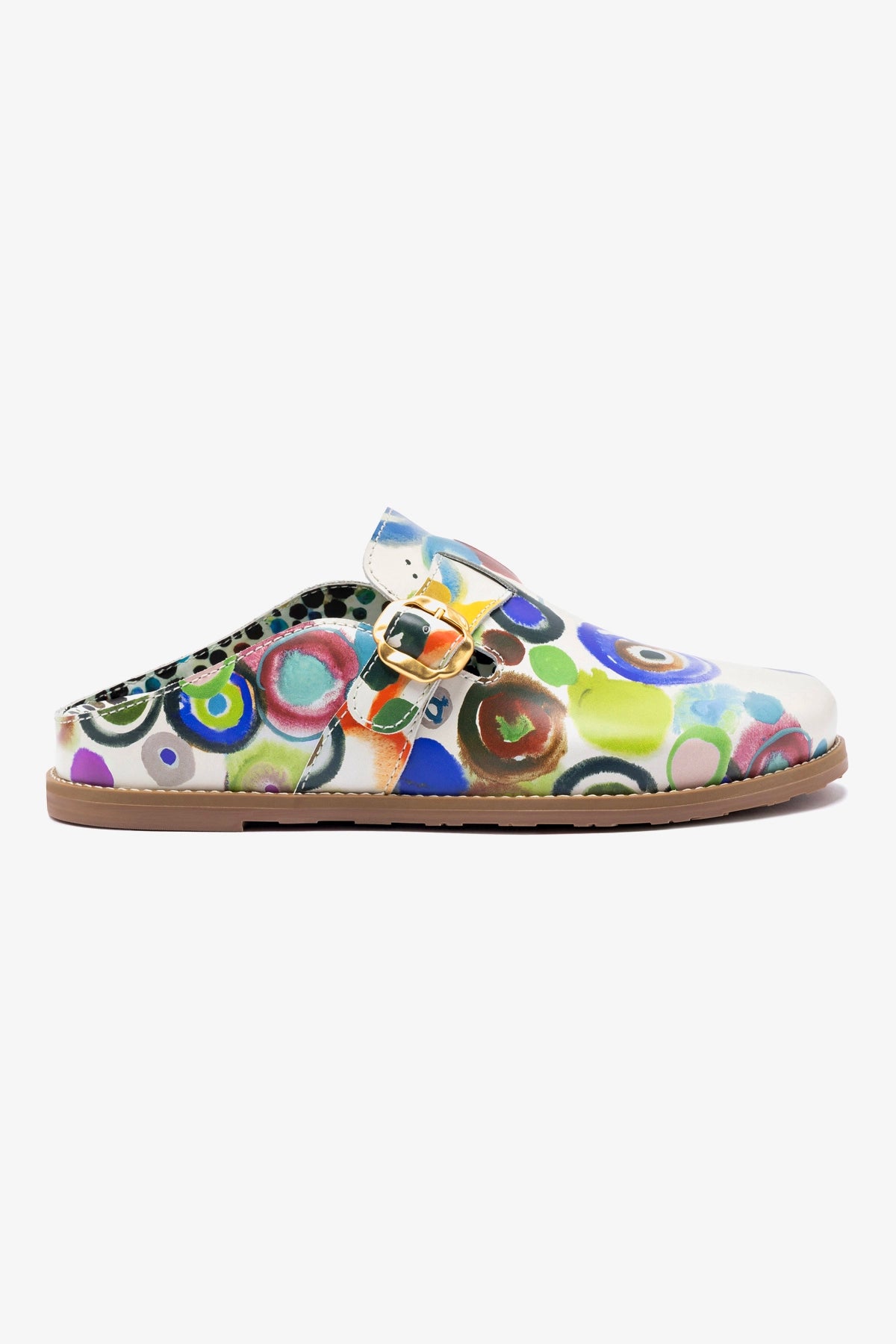 Larroudé x Libertine Milan Clogs - JH Gouache Color Comfortable Women's Shoes for Casual Wear & Everyday Outfits