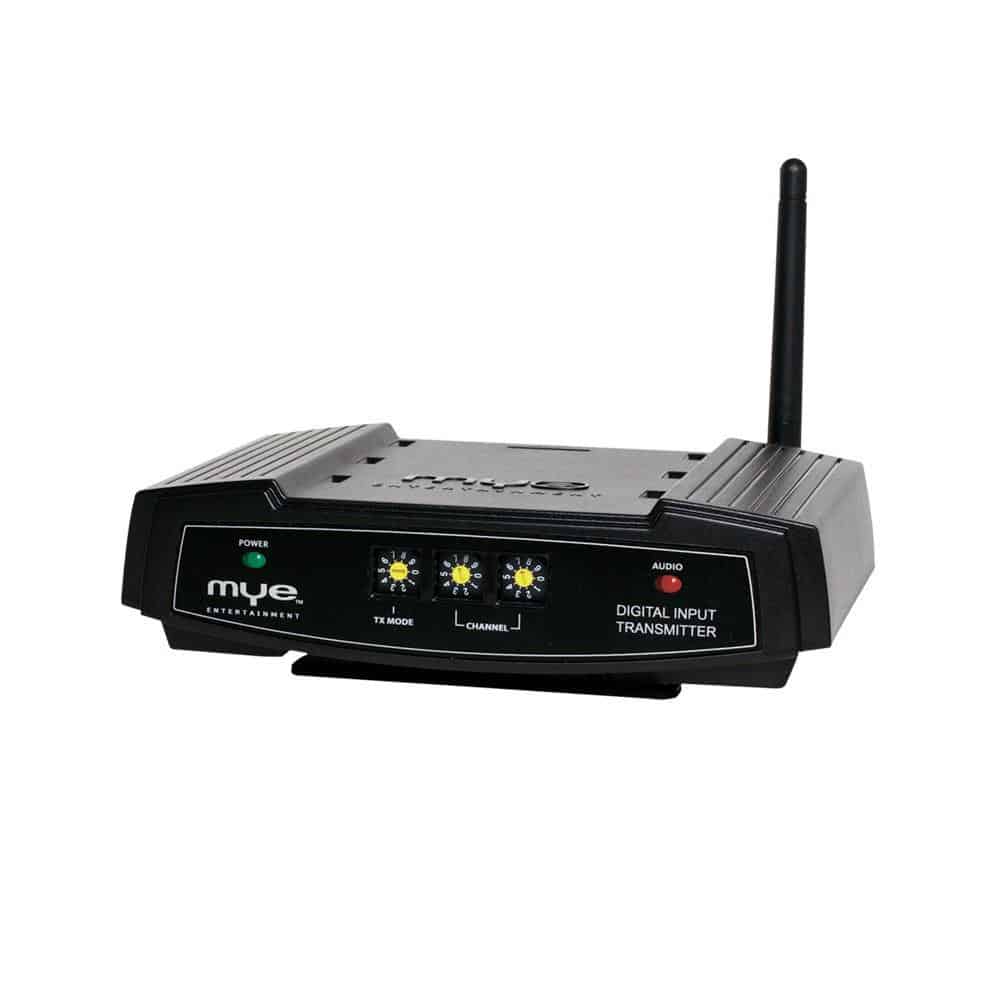 WES 900MHz Wireless Broadcast System for Speakerless Cycling, TV Audio Transmission & Home Theater Use