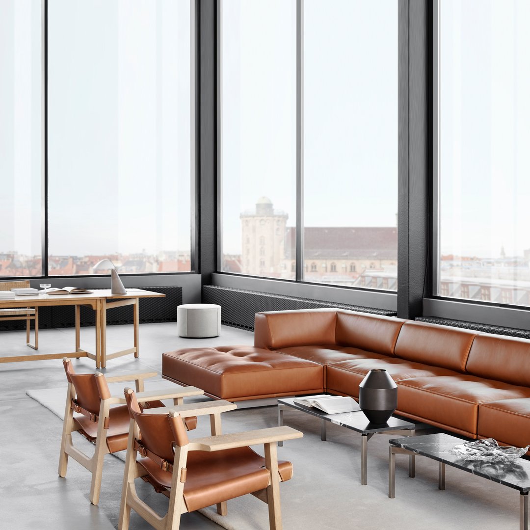 Erik Jørgensen Delphi Modular Sofa Seat Module - Modern Sectional Sofa for Living Room, Lounge & Office - Premium Comfort & Customizable Design