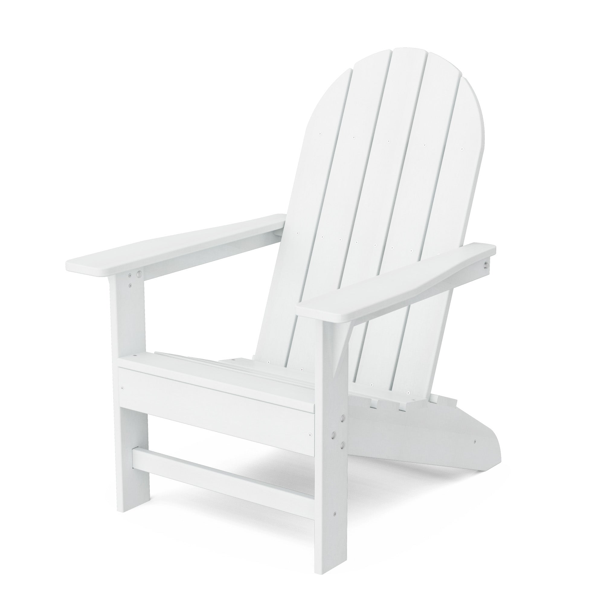 Freedom Modern Adirondack Chair & Side Table Set - Durable Outdoor Patio Furniture for Garden, Poolside, Deck, and Backyard Relaxation