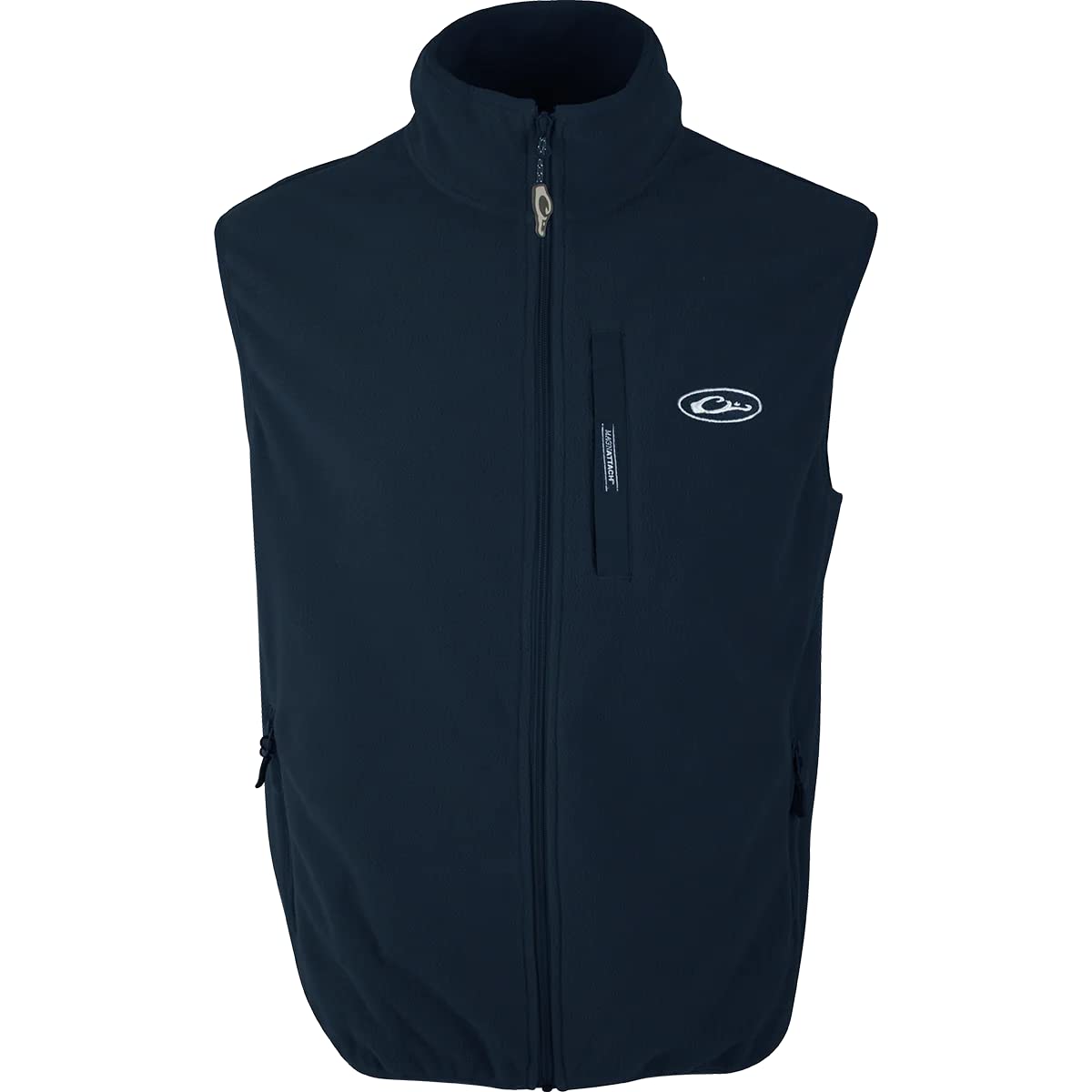 Drake Waterfowl Men's Camp Fleece Vest - Lightweight Hunting Jacket for Outdoor Adventures, Fishing & Casual Wear