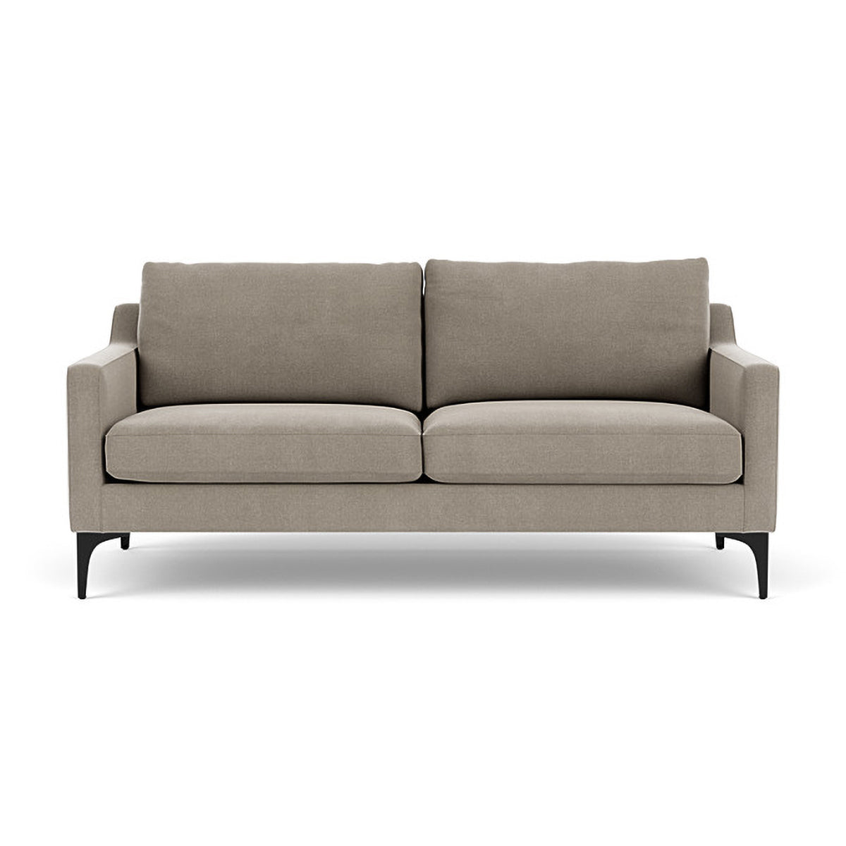 Astha Fabric 2-Seater Sofa - Comfortable Modern Loveseat for Living Room, Apartment & Small Spaces | Durable Upholstered Couch for Relaxing & Entertaining