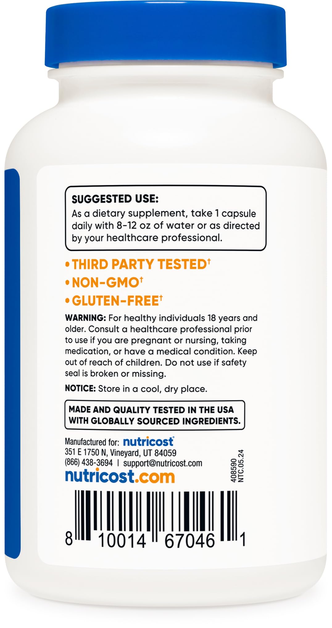 Nutricost Myrrh Extract 650mg Capsules (120 Count) - Gluten Free, Vegetarian, Non-GMO Supplement for Digestive Support & Immune Health