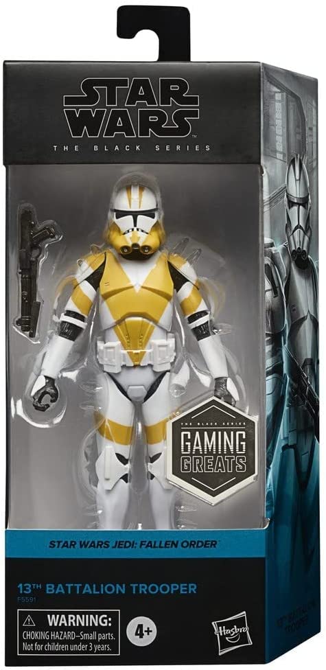 Star Wars The Black Series 13th Battalion Trooper (Jedi: Fallen Order) 6-Inch Action Figure - Collectible Toy for Fans, Display & Role Play Scenes