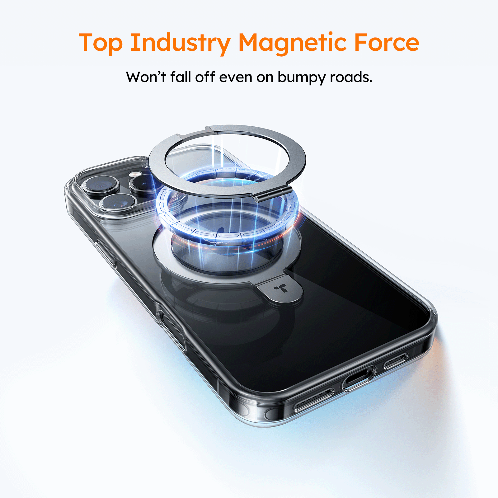 Ostand Q1 iPhone 16 Pro Case with Military-Grade Protection | Shockproof & Scratch-Resistant Cover | Perfect for Outdoor Adventures & Daily Use
