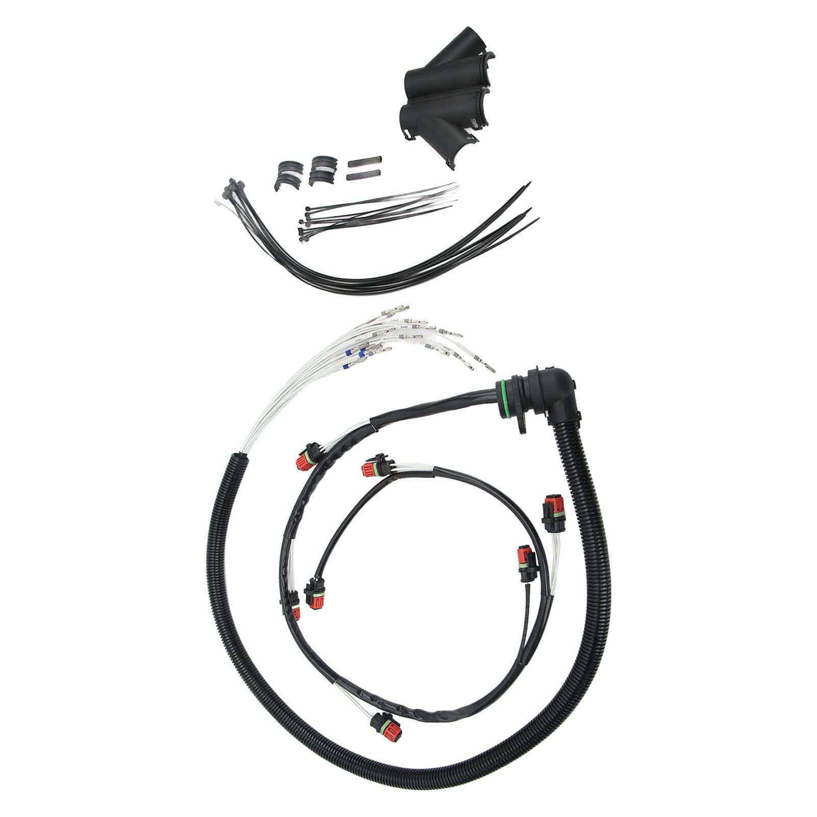 Durable Truck Engine Injector Wiring Harness 22248490 - Moisture & Wear Resistant for Heavy Duty Trucks - Perfect for Off-Road & Long-Haul Applications