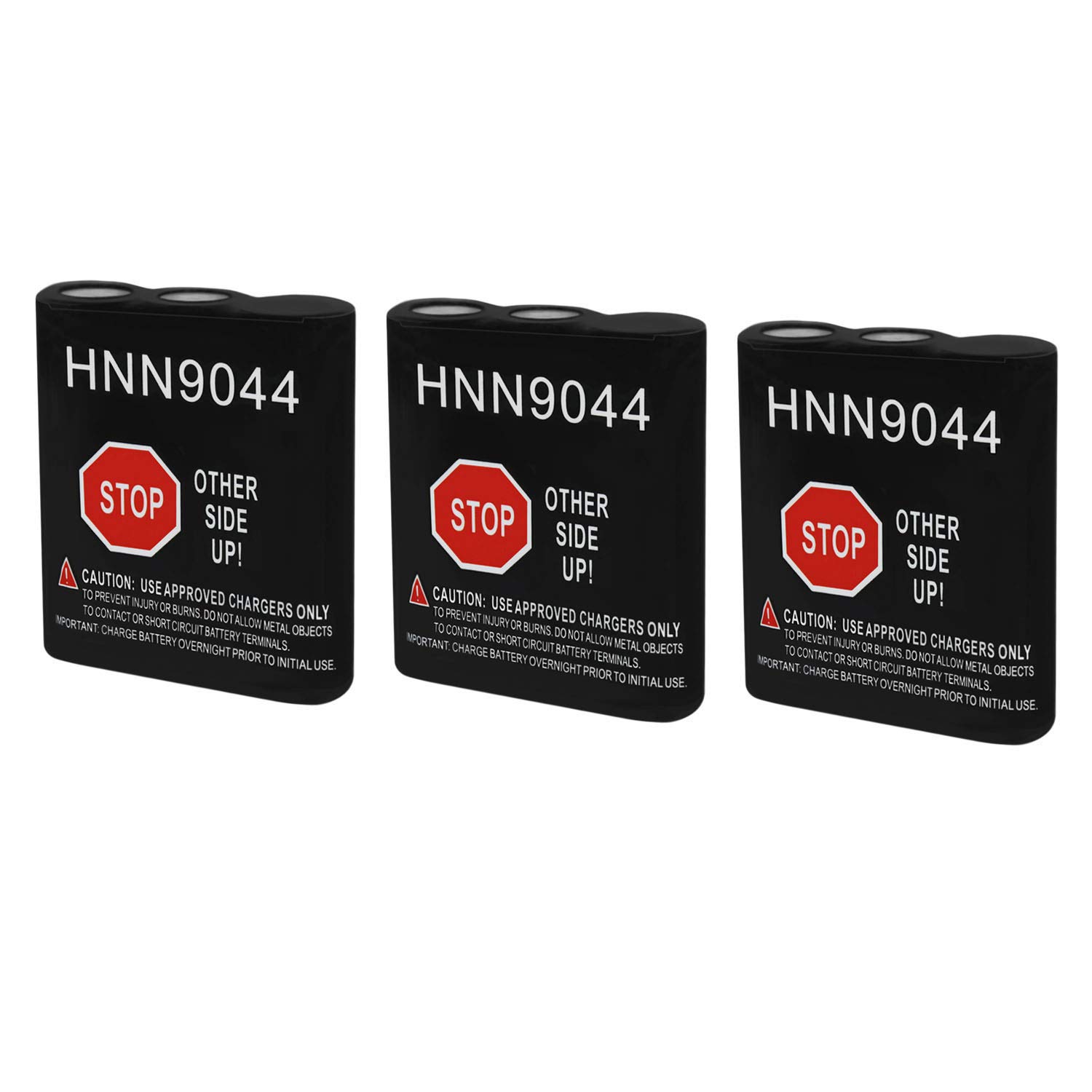 Mighty Max Battery HNN9044 Replacement for Motorola Radius 2-Way Radio - 3 Pack | Long-Lasting Power for Walkie Talkies, Security Radios & Emergency Communication