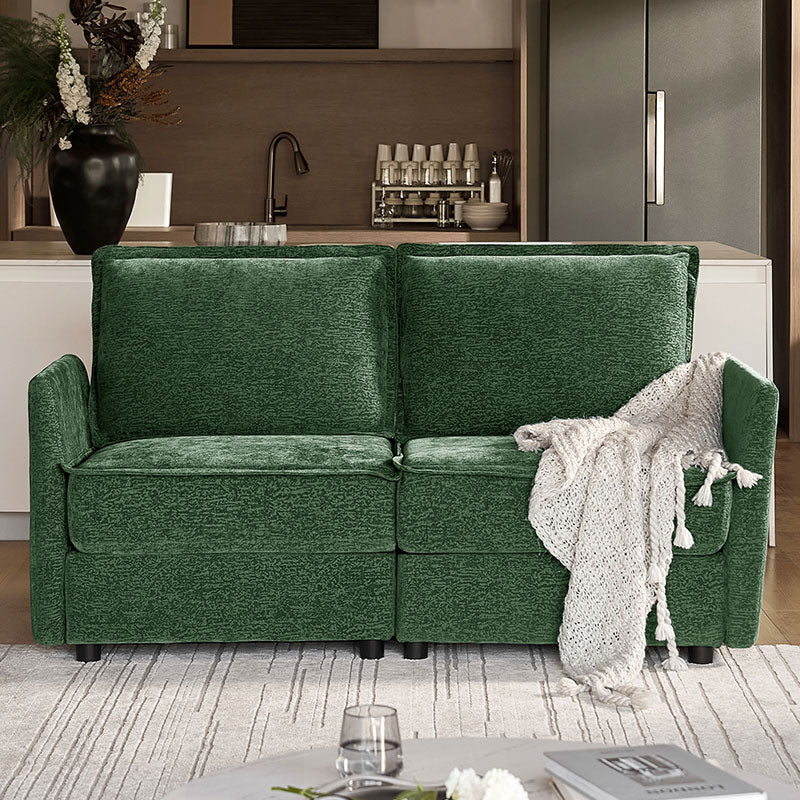 Harmetrix Oversized Soft Sectional Couch with Storage | Modern L-Shaped Sofa Bed with Hidden Compartment | Perfect for Living Room, Family Room & Small Spaces