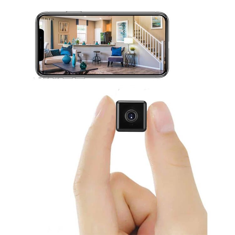 Wireless WiFi Security Camera Indoor Outdoor - Mini Hidden Nanny Cam for Home, Pet, Baby Monitor - No WiFi Needed - Compatible with Android - Ideal for Home Surveillance, Pet Watching & Room Monitoring