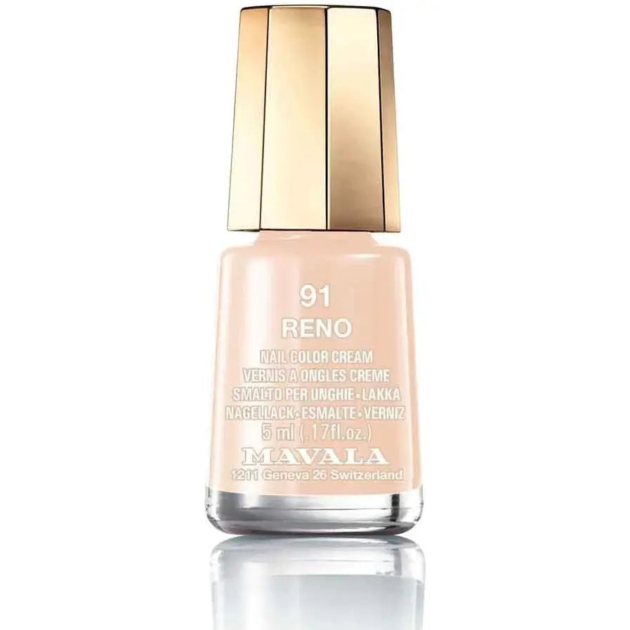 Mavala Nail Polish Reno - 5ml Long Lasting Nail Lacquer for Women, Vegan & Cruelty-Free - Perfect for Manicures, Pedicures & Nail Art