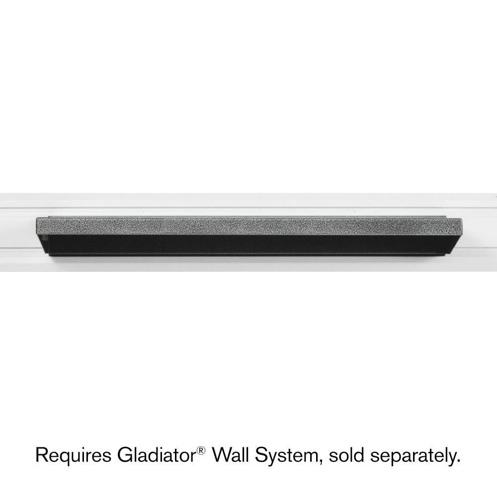 30 Solid Shelf Hammered Granite Wall Shelf - Rustic Home Decor for Bathroom, Kitchen, Living Room & Office Organization
