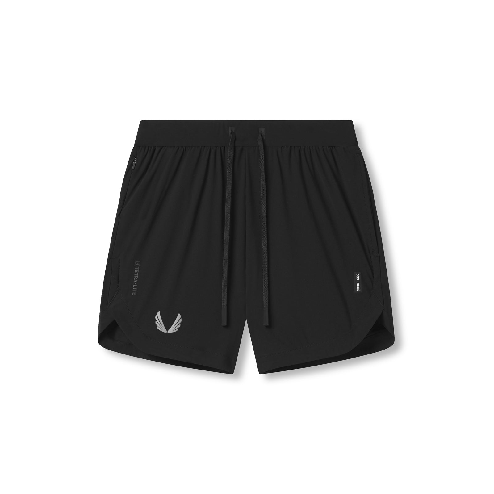 Tetra Lite® 7 Linerless Short - Black & White Wings - Comfortable Women's Underwear for Everyday Wear & Active Lifestyle