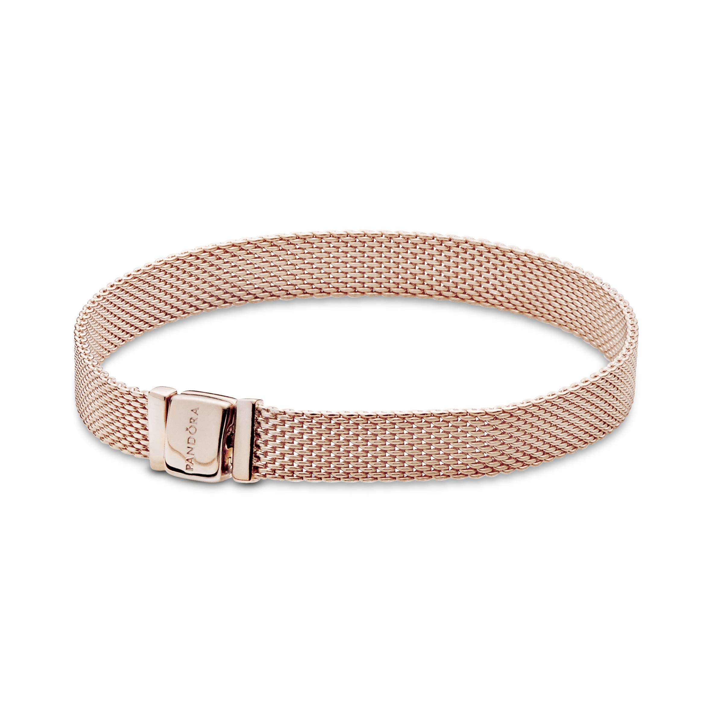 PANDORA Reflexions Mesh Bracelet for Women - Adjustable Charm Bracelet Compatible with Reflexions Charms - Elegant Jewelry Gift for Her with Gift Box - Perfect for Birthdays, Anniversaries & Special Occasions